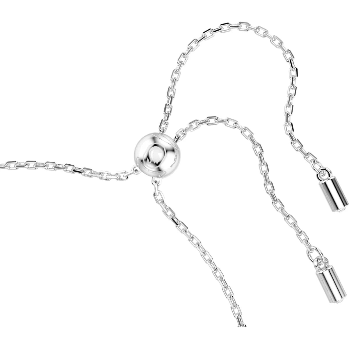 Ariana Grande x Swarovski bracelet Crystal pearl, Round cut, White, Rhodium plated - Image 3