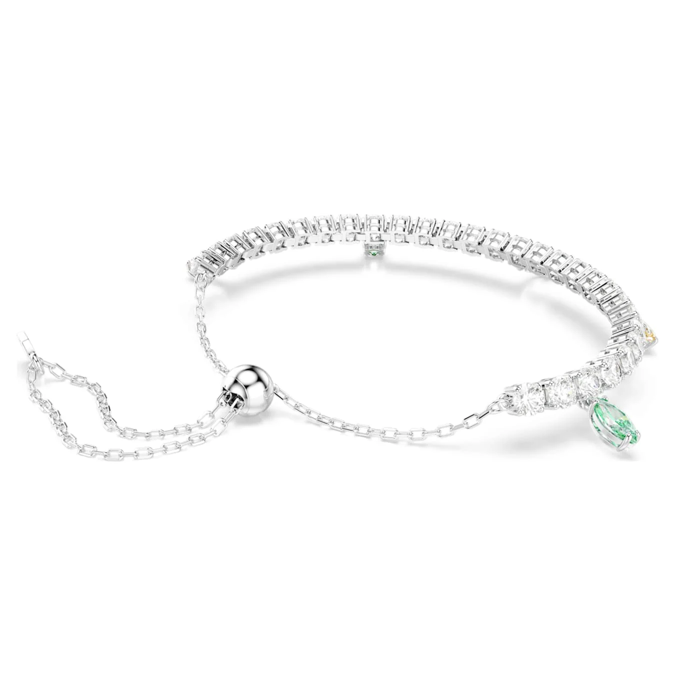 Ariana Grande x Swarovski bracelet Mixed cuts, Multicolored, Rhodium plated - Image 5