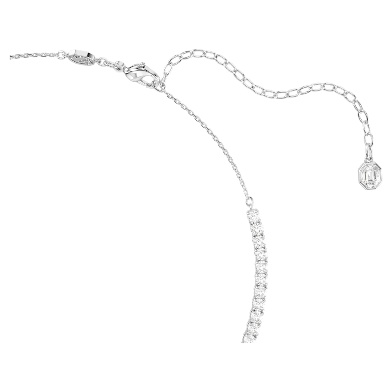 Ariana Grande x Swarovski necklace Mixed cuts, Dragonfly, Multicolored, Rhodium plated - Image 3