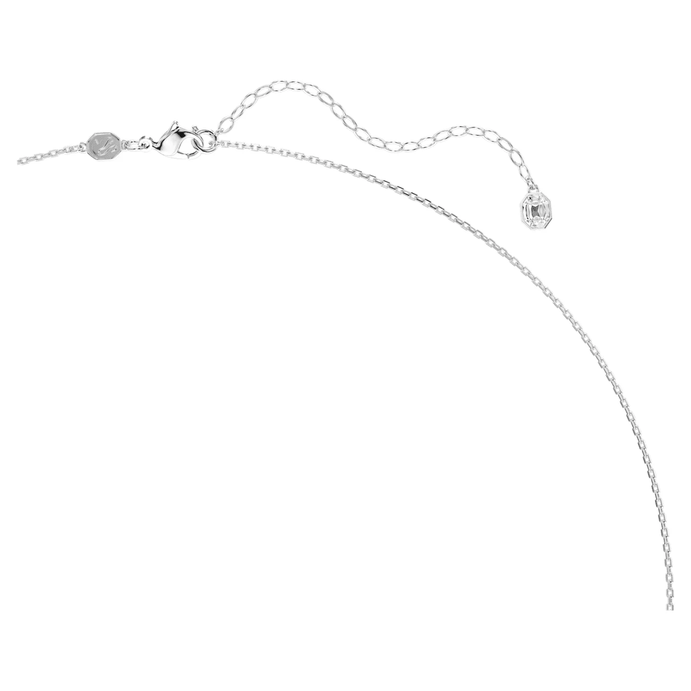 Ariana Grande x Swarovski pendant and brooch Crystal Pearl, Mixed cuts, Dragonfly, White, Rhodium plated - Image 3