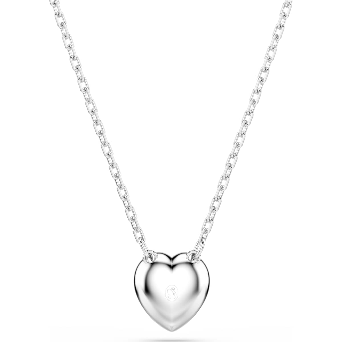 Ariana Grande x Swarovski pendant Mixed cuts, Heart, White, Rhodium plated - Image 4