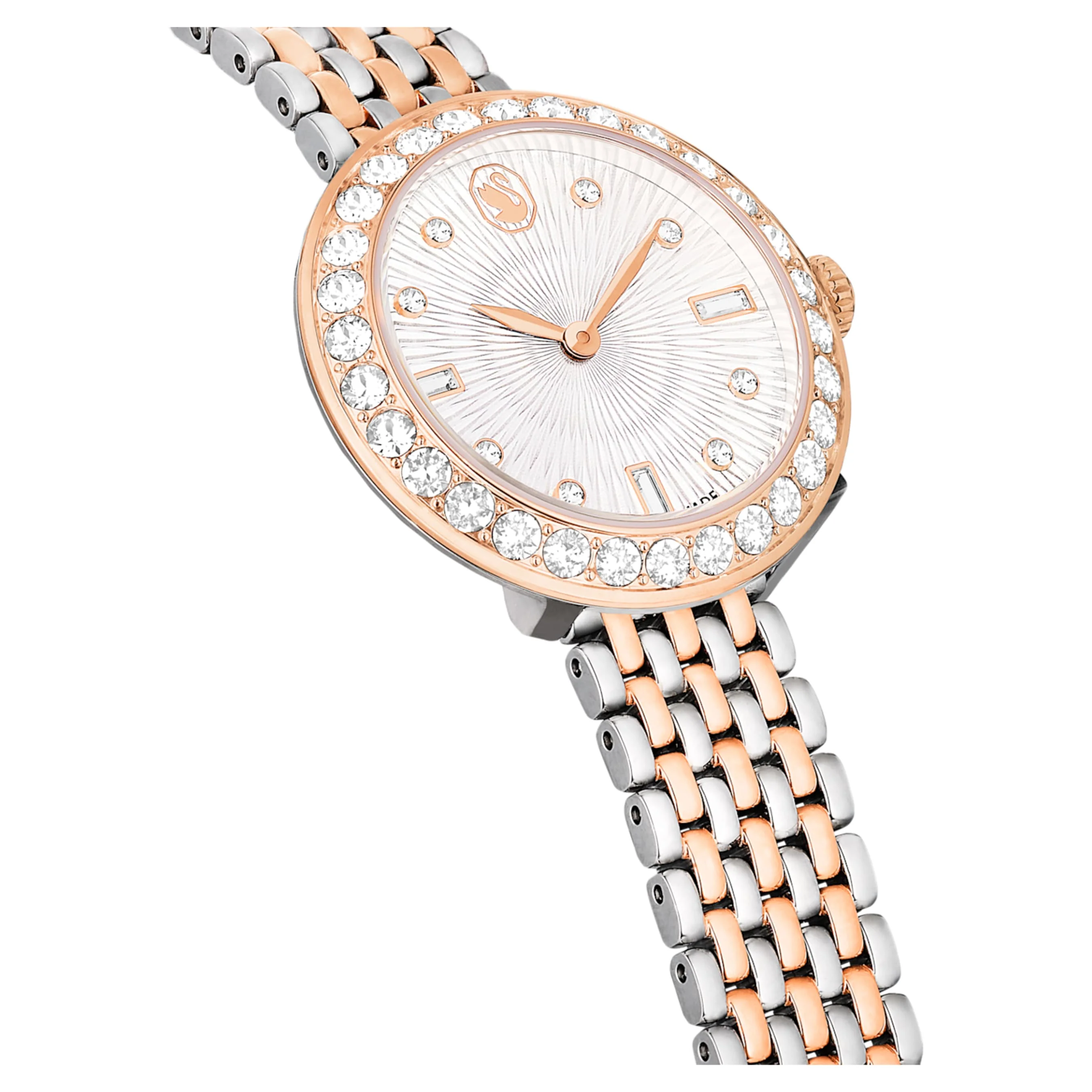 Certa watch Swiss Made, Metal bracelet, Rose gold tone, Mixed metal finish - Image 5