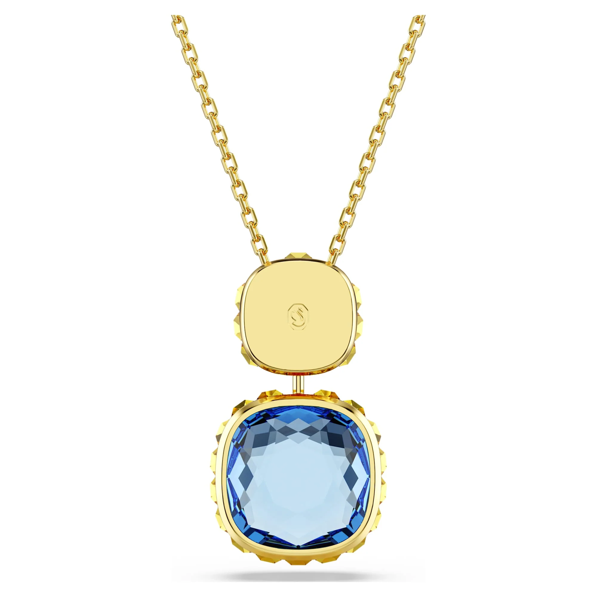 Chroma pendant Cushion cut, Multicolored, Gold-tone plated - Image 4