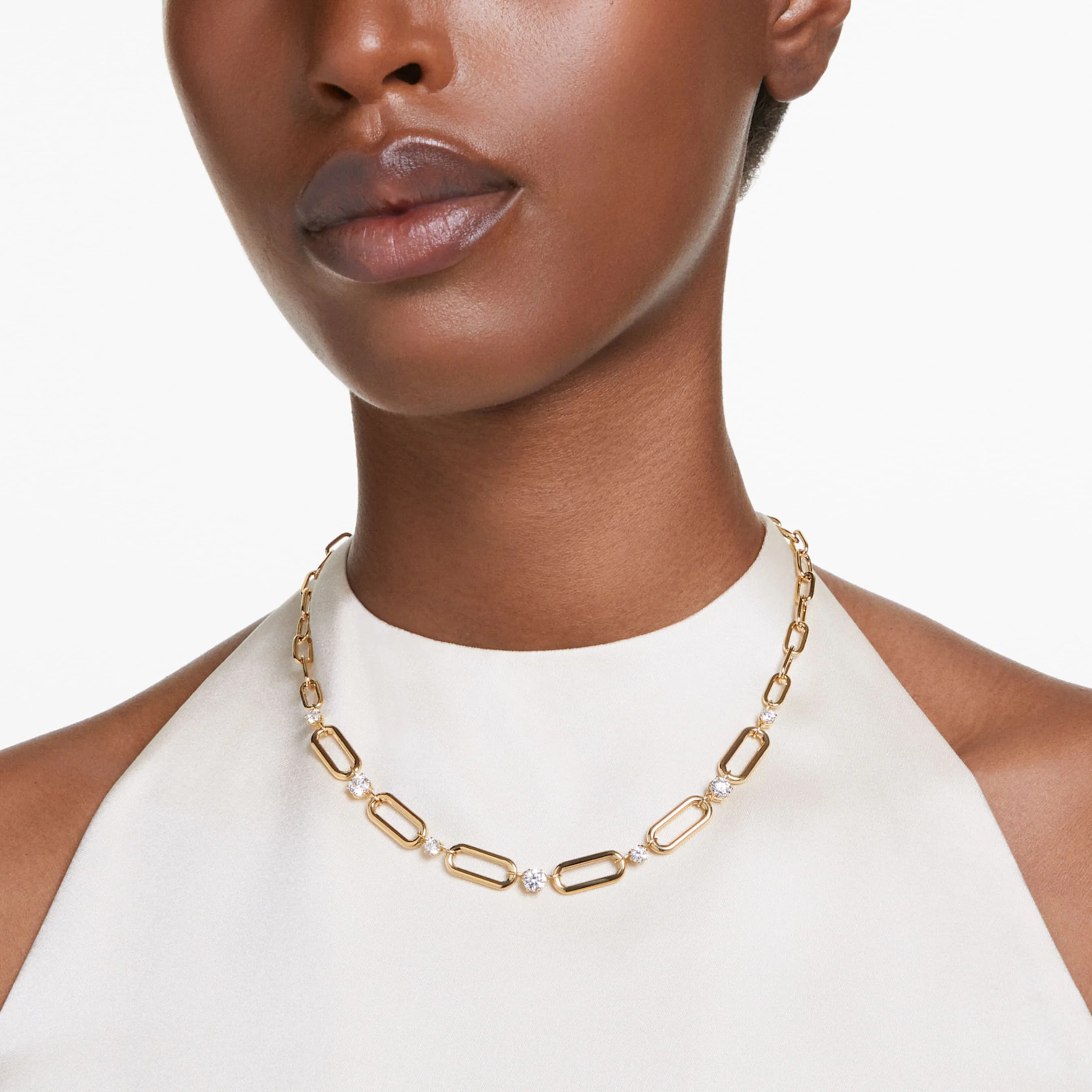 Constella necklace White, Gold-tone plated - Image 7