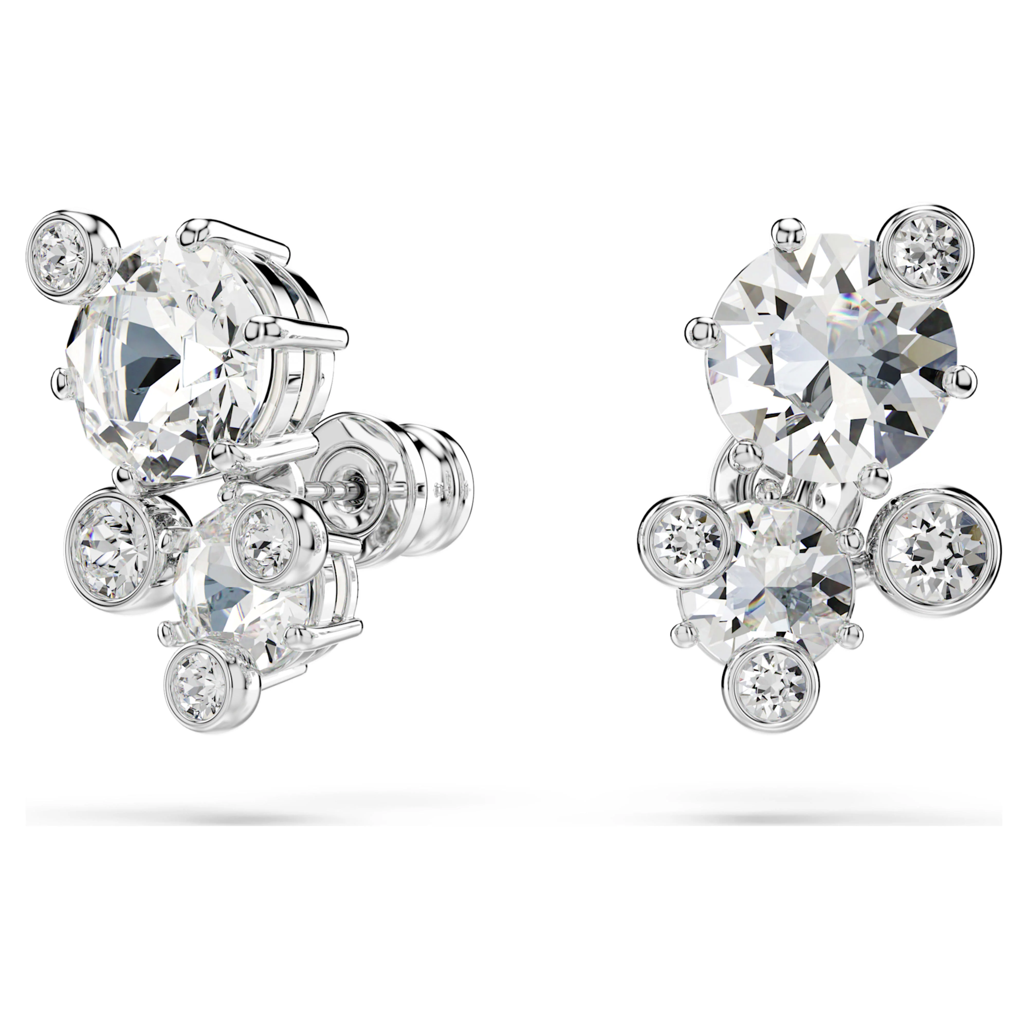 Constella set Mixed cuts, White, Rhodium plated - Image 7