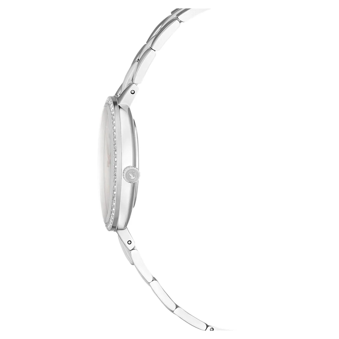 Cosmopolitan watch Swiss Made, Metal bracelet, Silver tone, Stainless steel - Image 5