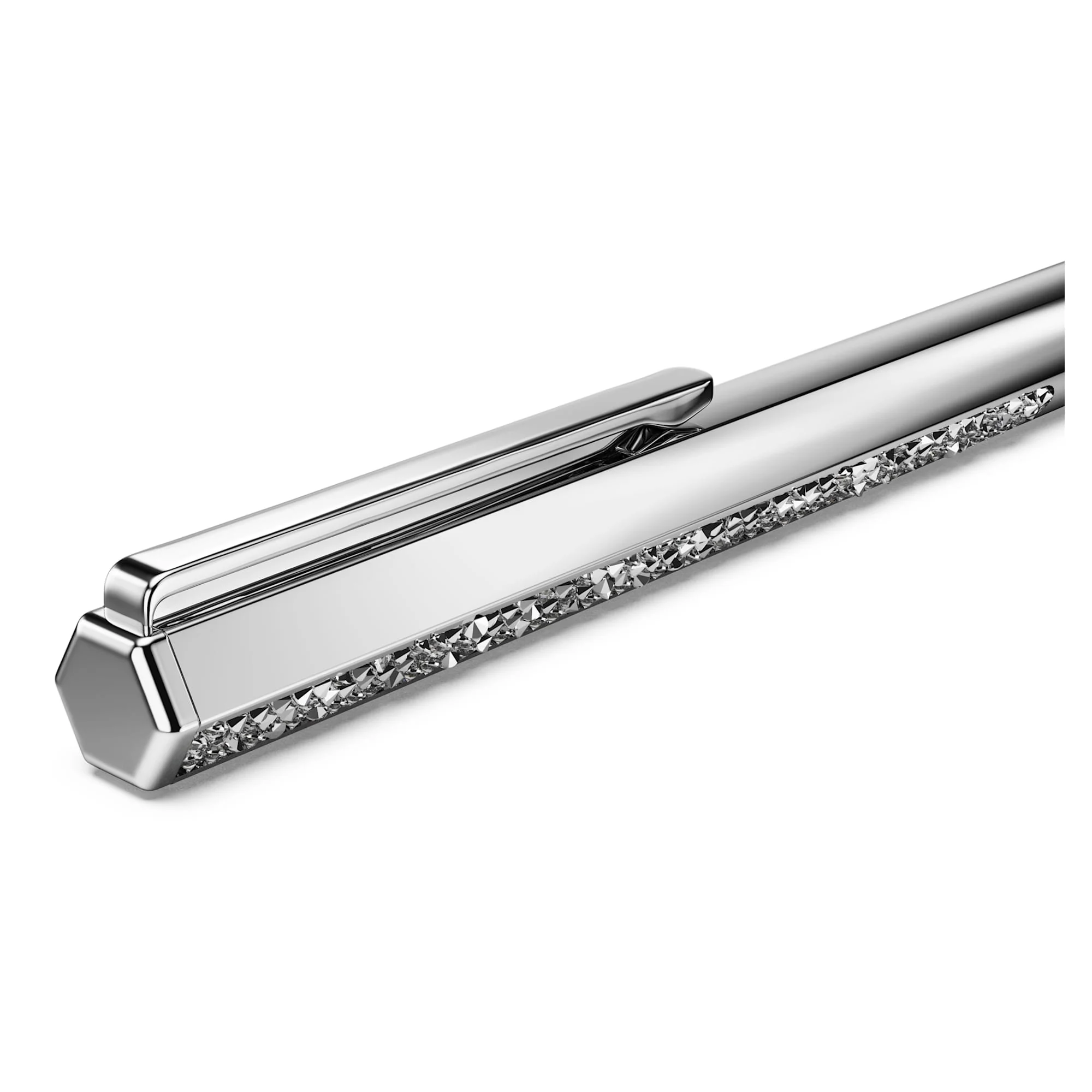 Crystal Shimmer ballpoint pen Silver tone, Chrome plated - Image 4