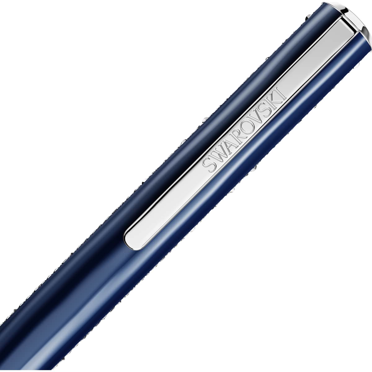 Crystal Shimmer Glide ballpoint pen Blue, Blue lacquered, Chrome plated - Image 3
