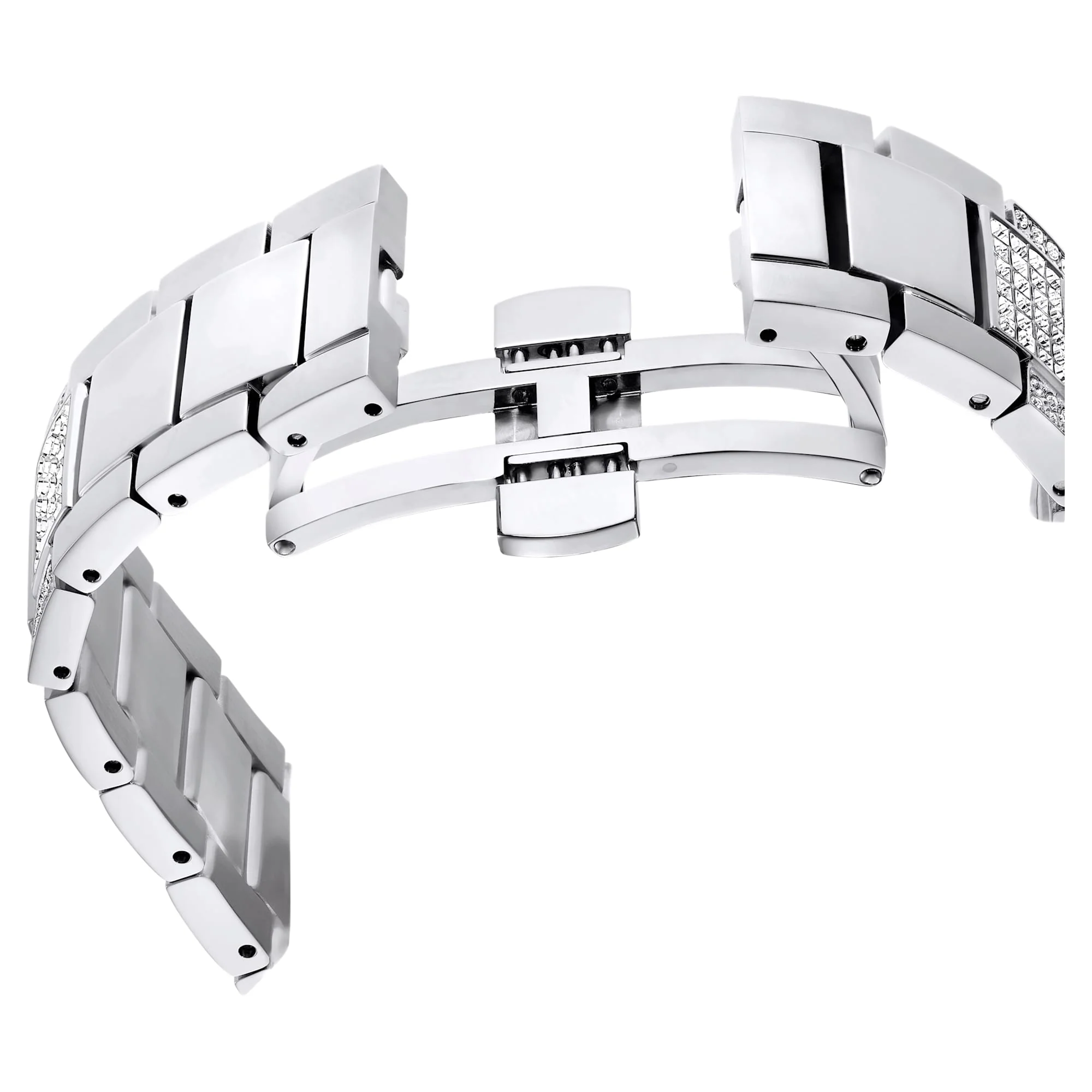 Dextera Lux watch Swiss Made, Metal bracelet, Silver tone, Stainless Steel - Image 7