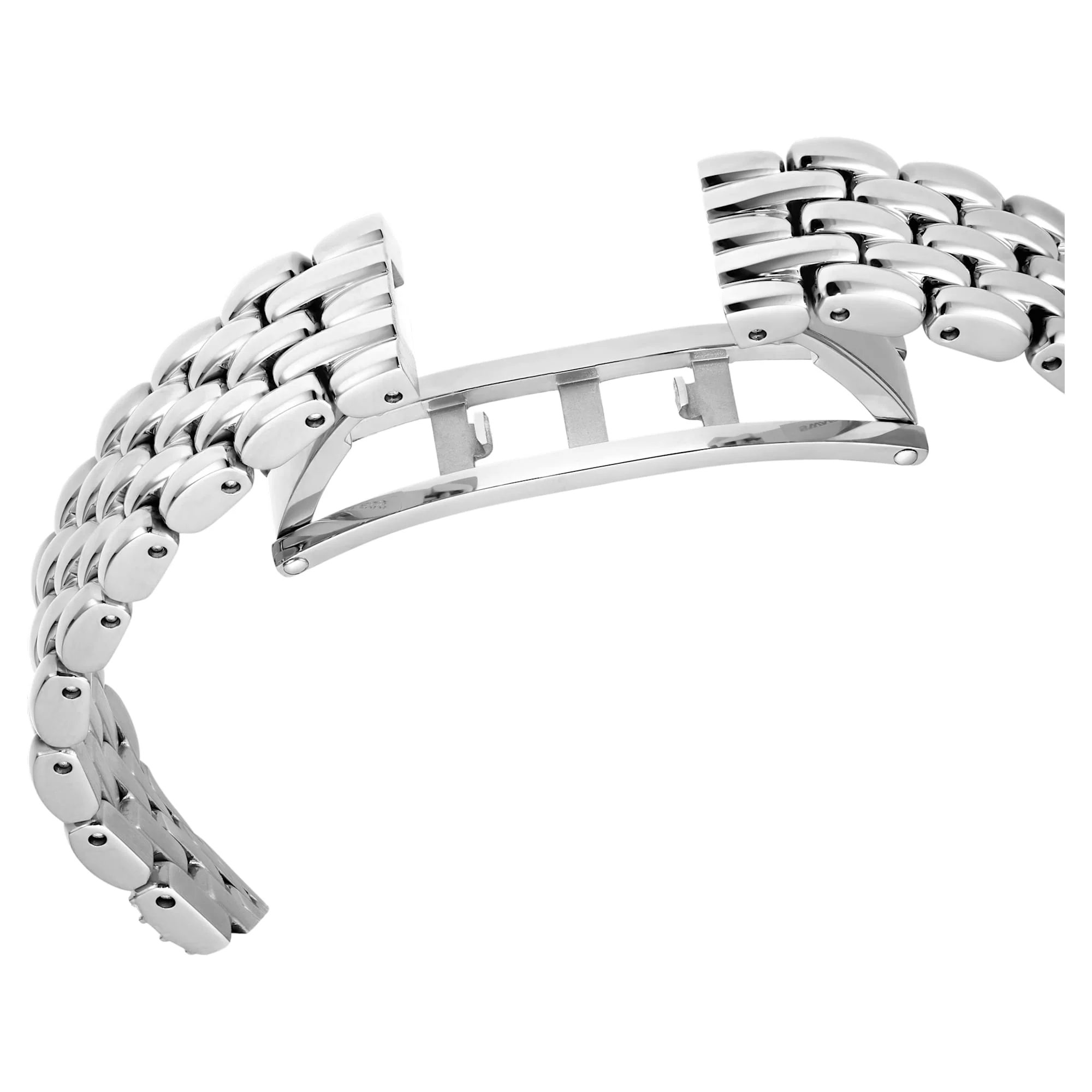 Dextera Octagon watch Swiss Made, Metal bracelet, Silver tone, Stainless steel - Image 7