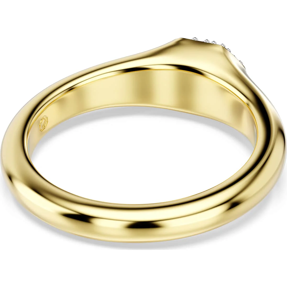 Dextera ring, Mixed cuts, White, Gold-tone plated - Image 4
