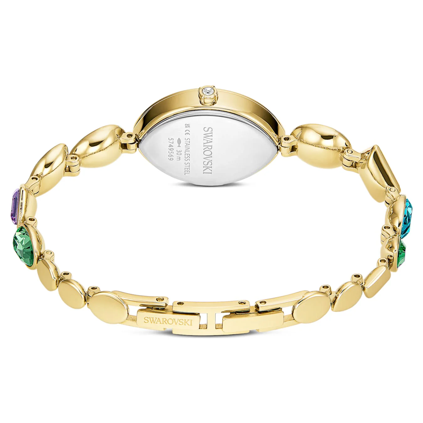 Gema watch Crystal bracelet, Gold tone, Gold-tone finish - Image 3