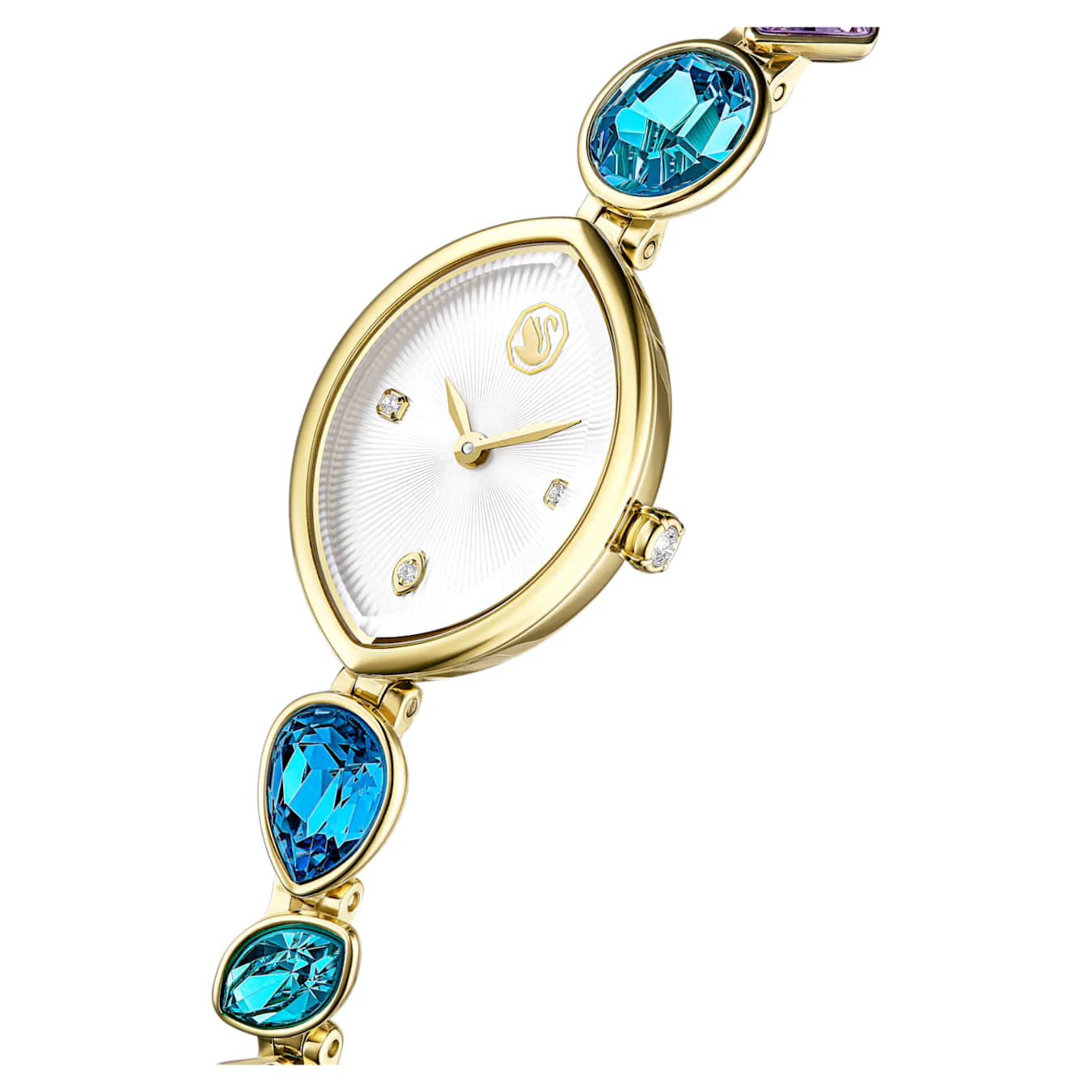 Gema watch Crystal bracelet, Gold tone, Gold-tone finish - Image 4