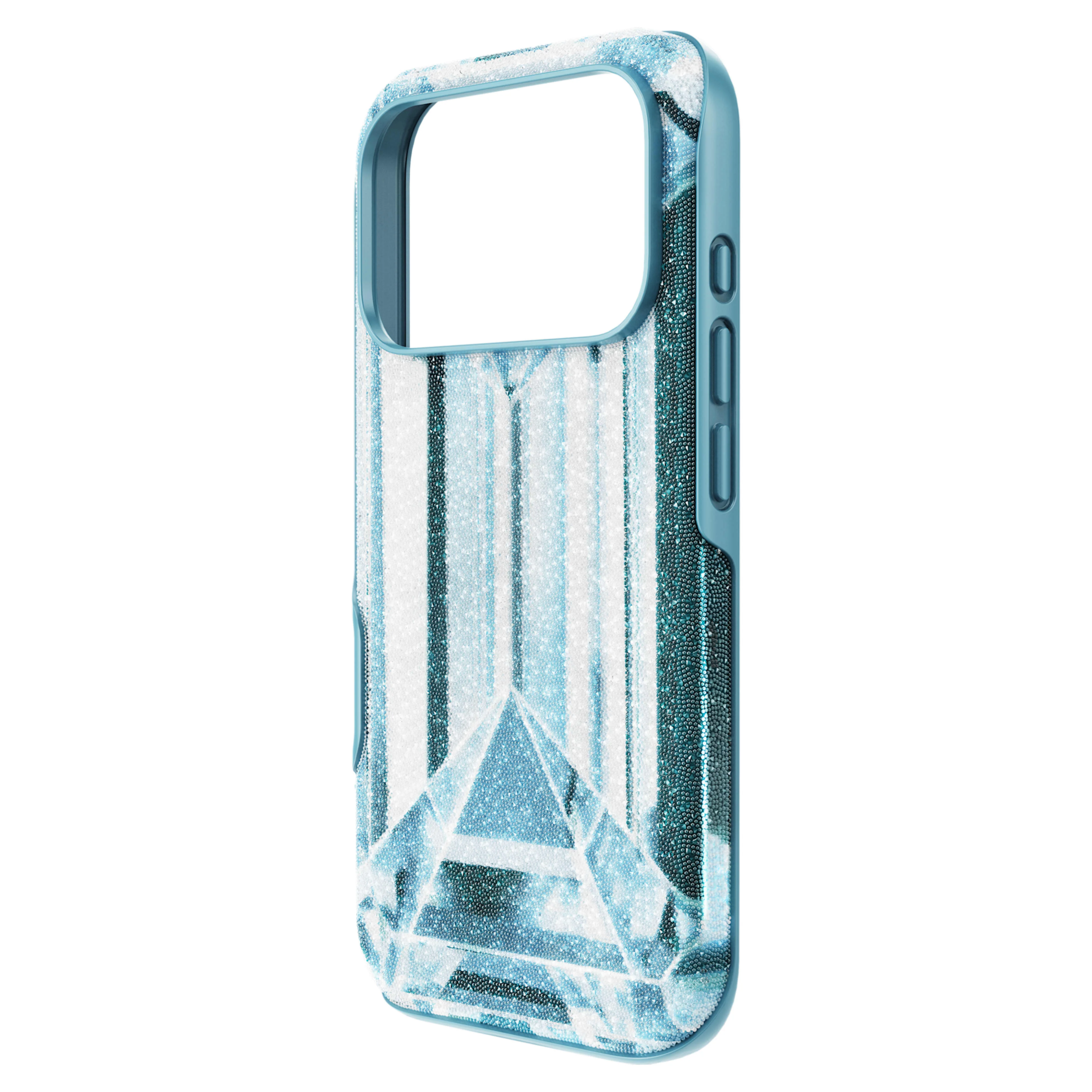 High smartphone case Crystal effect, iPhone® 17 Pro, Blue - Image 4