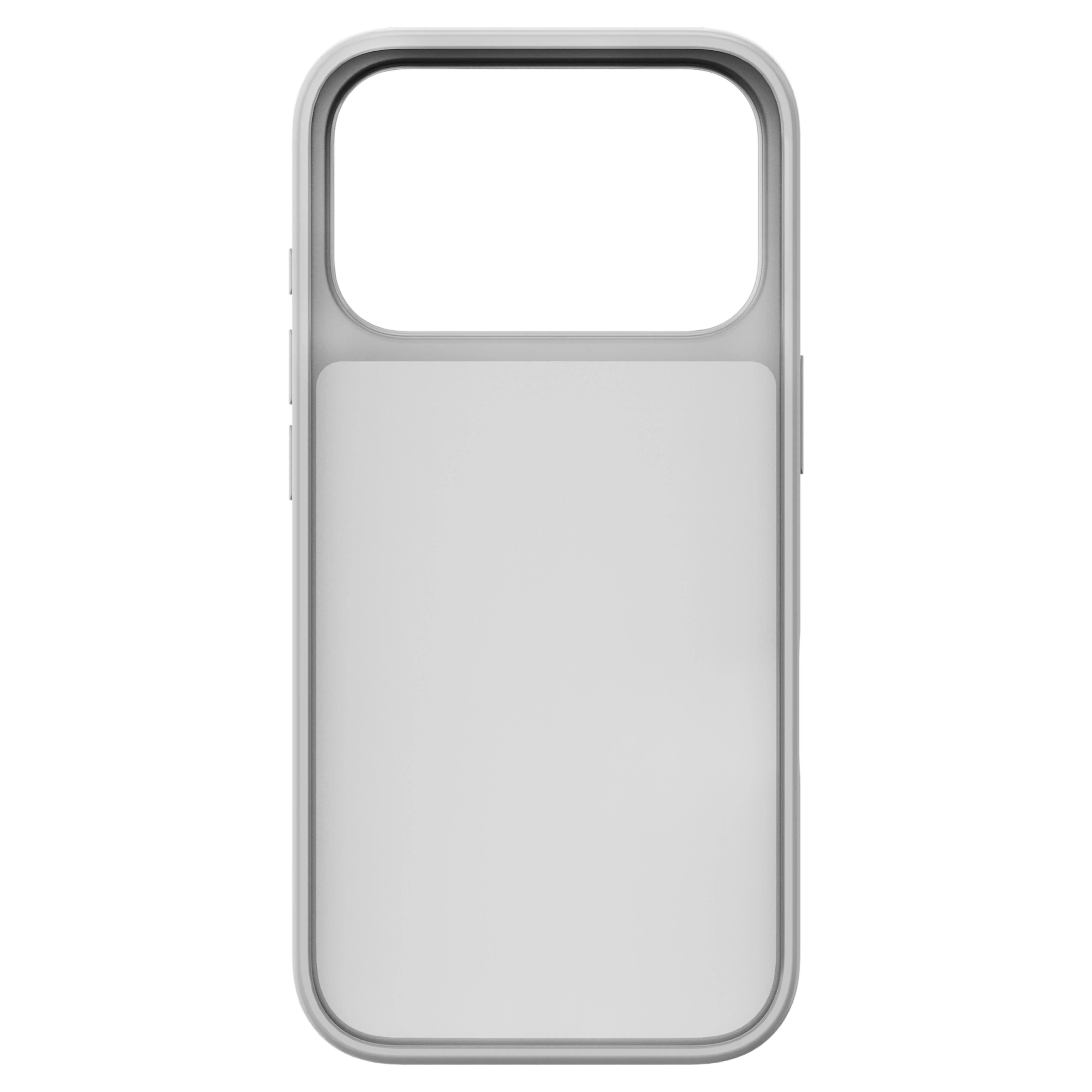 High smartphone case Flat Back crystals, iPhone® 17 Pro, Silver tone - Image 5