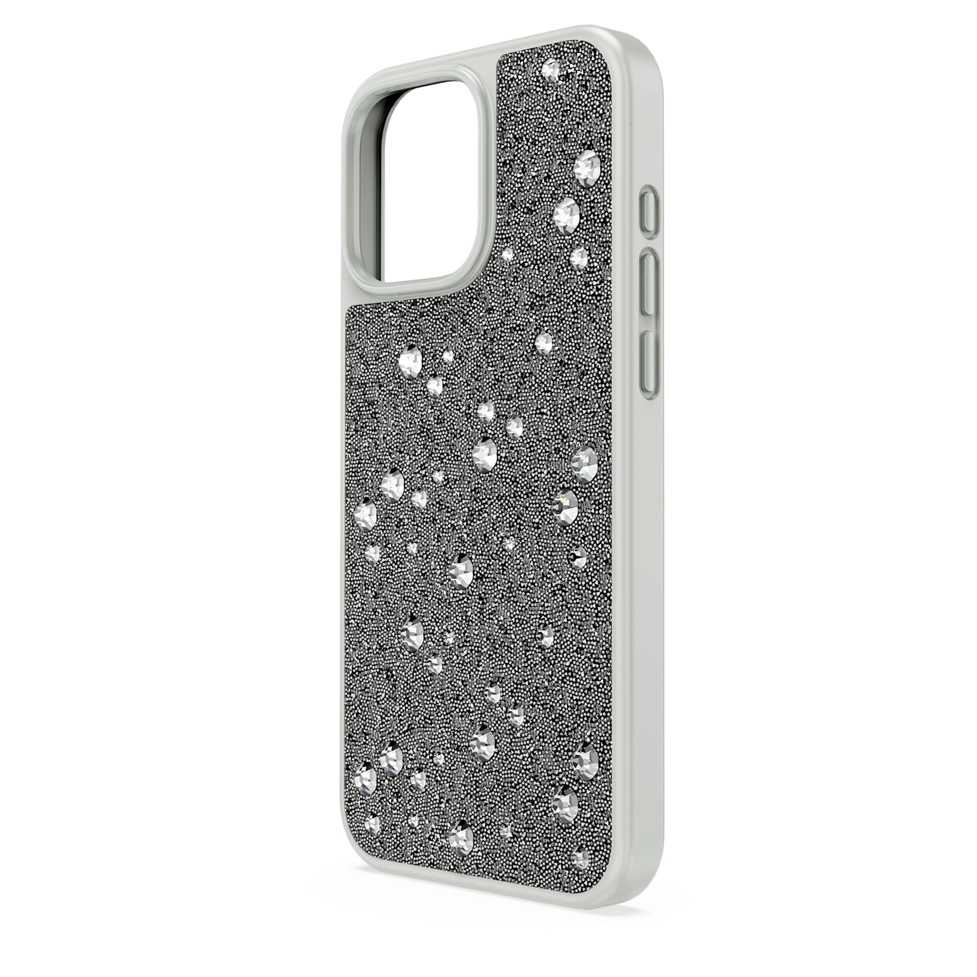 High smartphone case Scattered design, iPhone® 16 Pro Max, Silver tone - Image 4