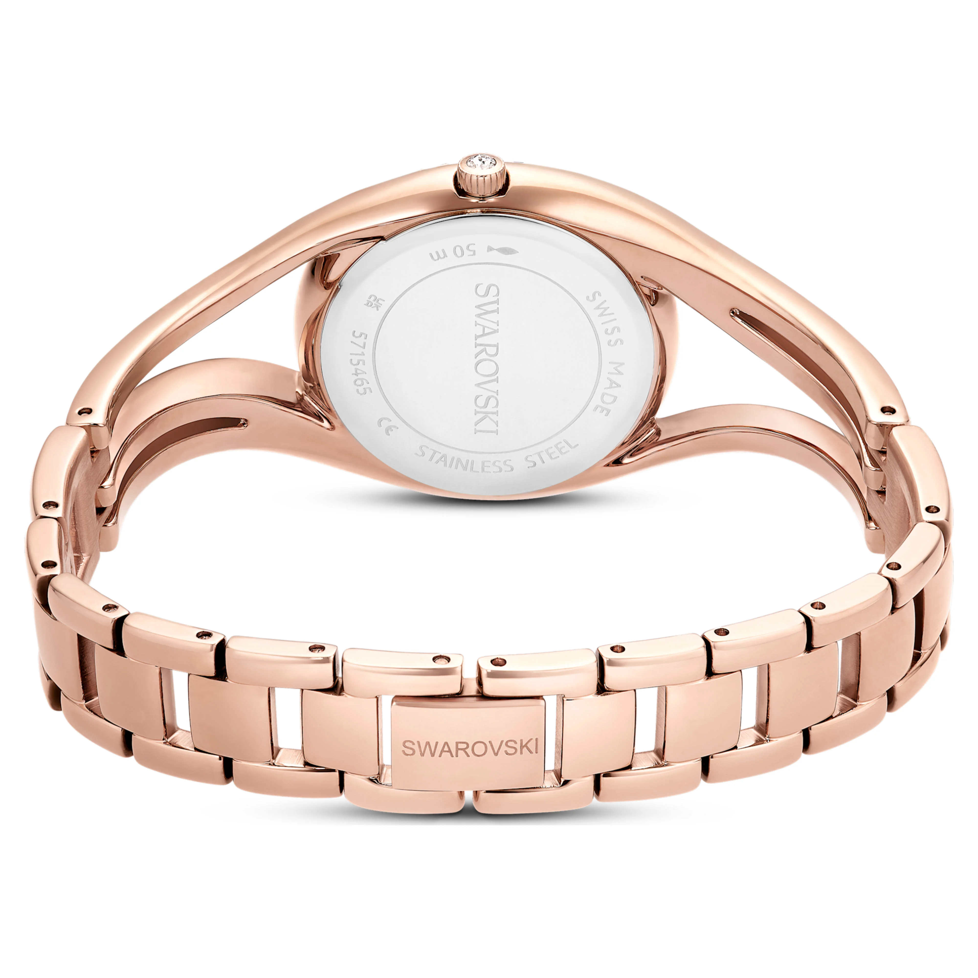 Hyperbola bangle watch Swiss Made, Metal bracelet, Rose gold tone, Rose gold-tone finish - Image 3