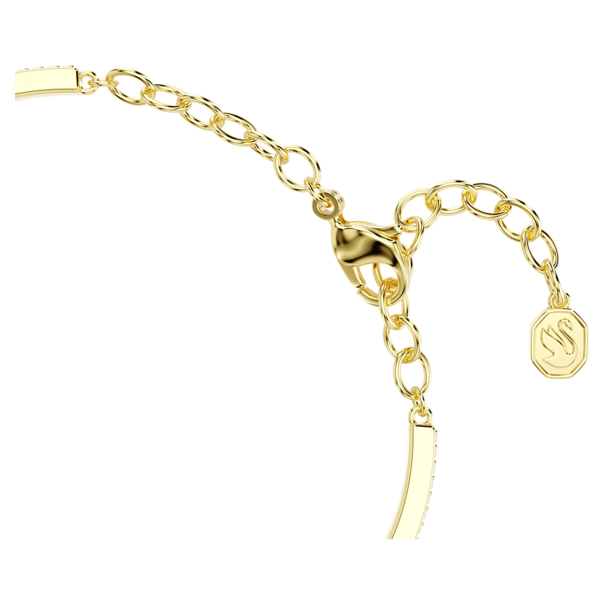 Idyllia bracelet Mixed cuts, Bee, Multicolored, Gold-tone plated - Image 3