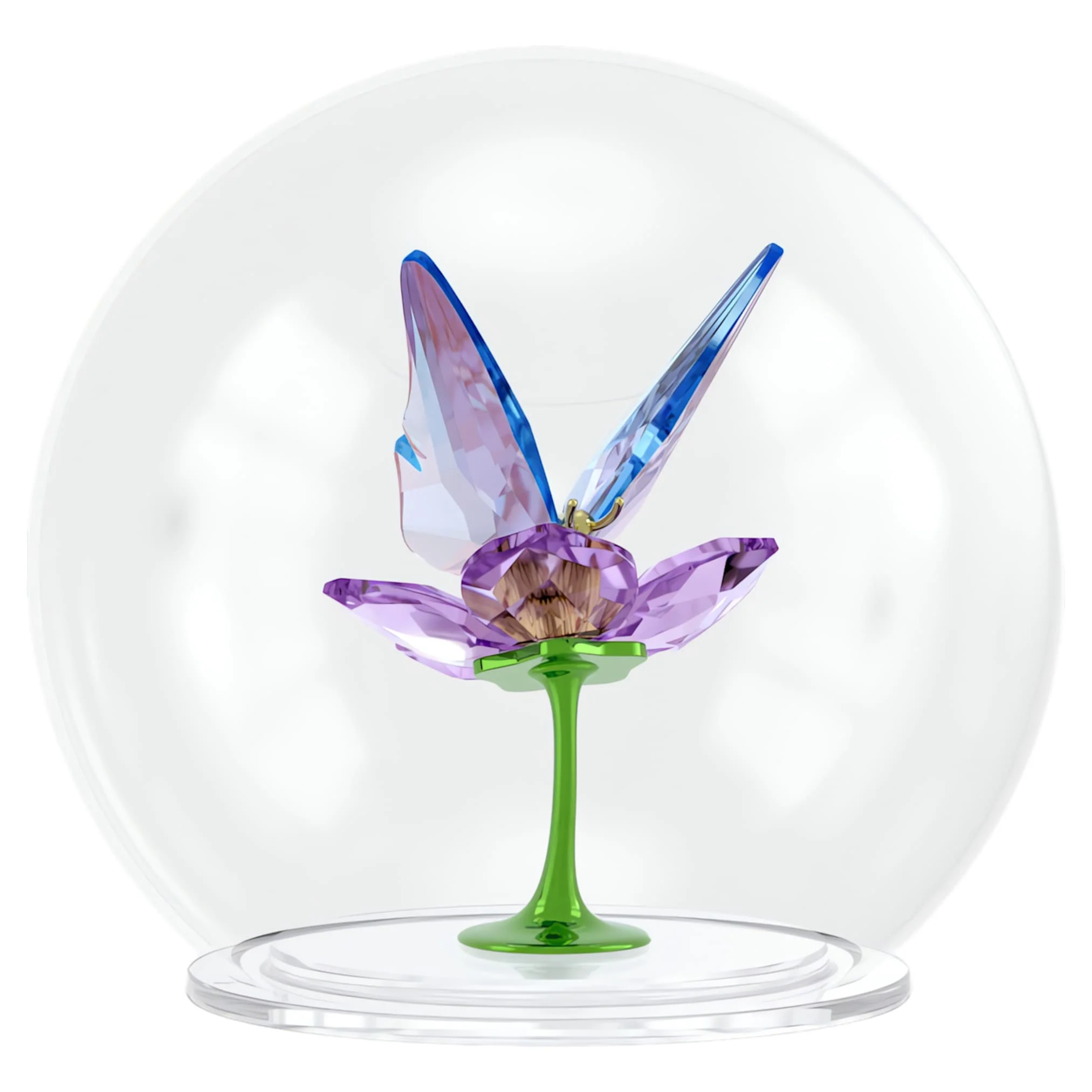 Idyllia Glass Ball Butterfly and Flower - Image 3