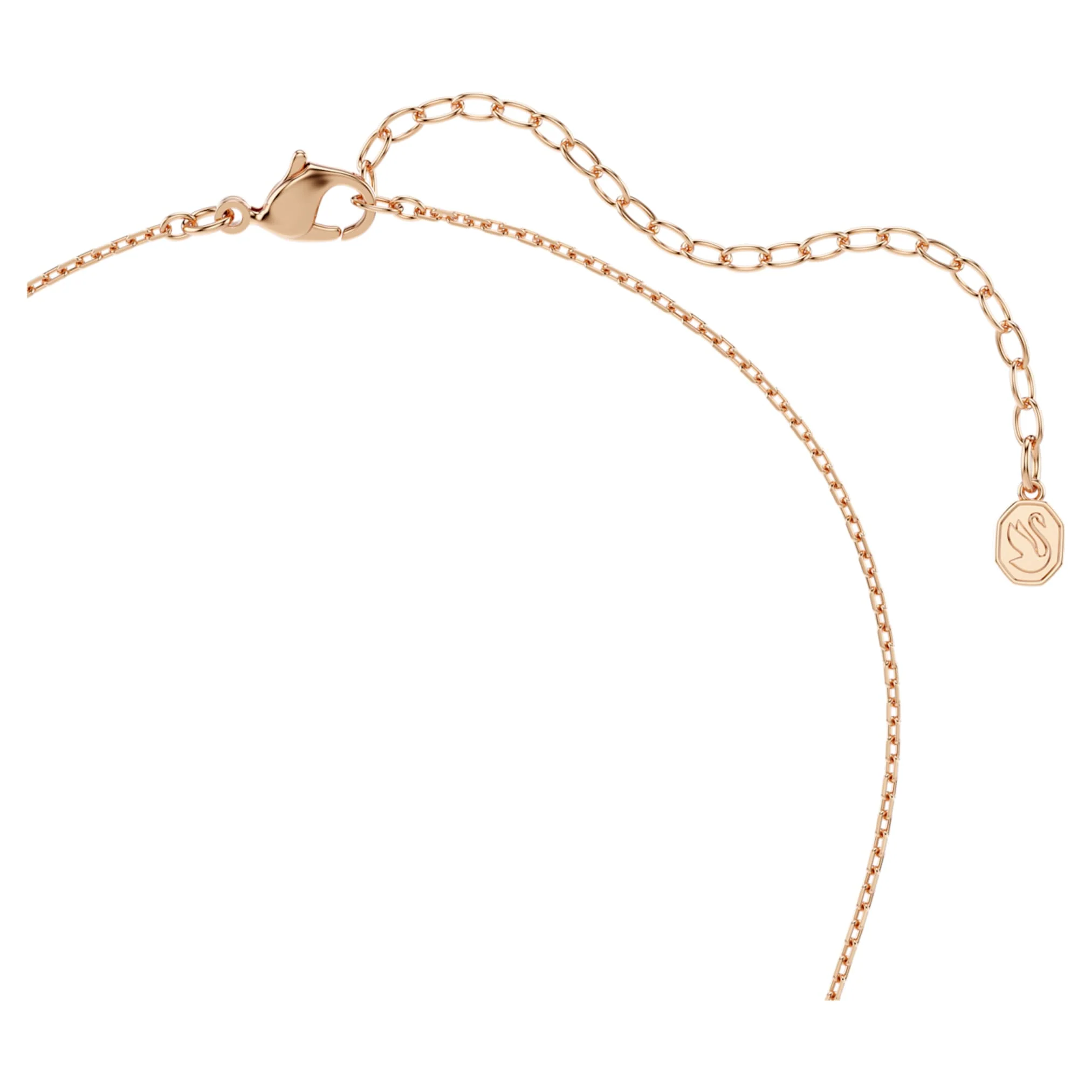 Idyllia set Mixed cuts, Heart with arrow, White, Rose gold-tone plated - Image 3