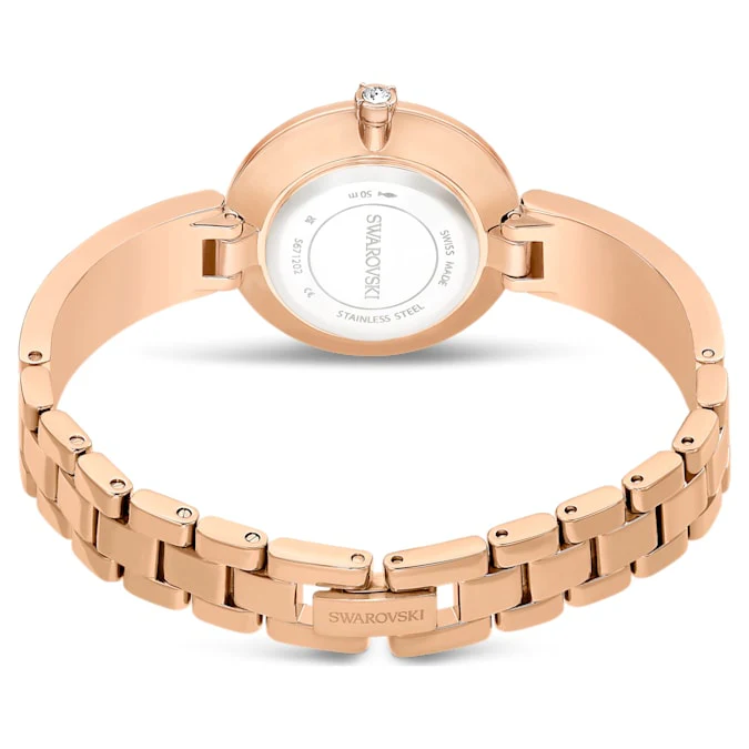 Illumina watch Swiss Made, Metal bracelet, Rose gold tone, Rose gold-tone finish - Image 3