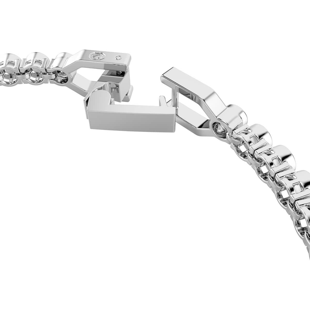 Imber Emily Tennis bracelet Round cut, Black, Rhodium plated - Image 3
