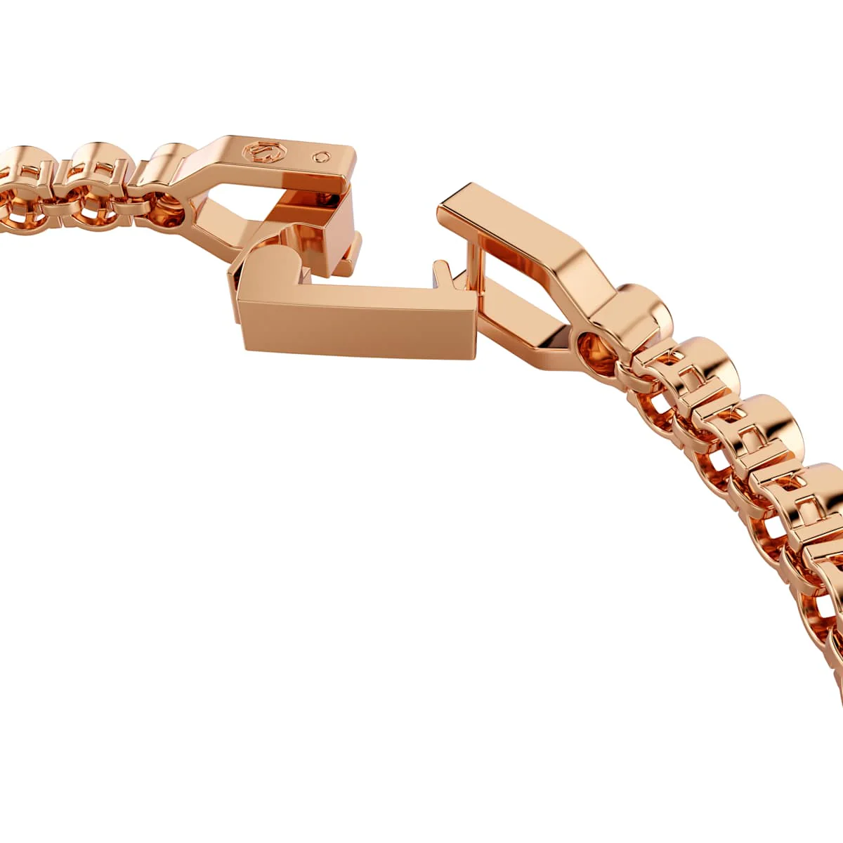 Imber Emily Tennis bracelet Round cut, Black, Rose gold-tone plated - Image 3