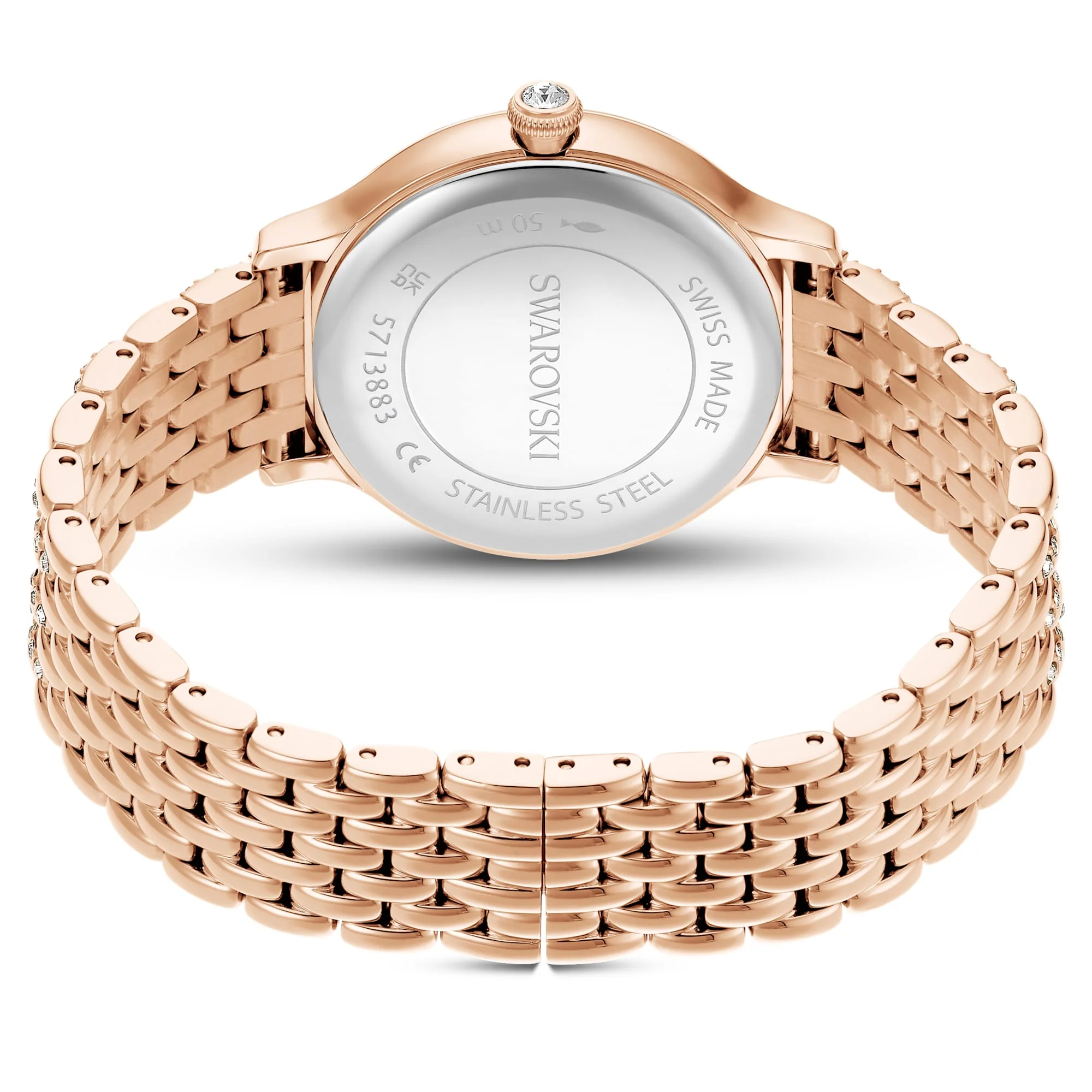 Imber watch Swiss Made, Metal bracelet, Rose gold tone, Rose gold-tone finish - Image 3