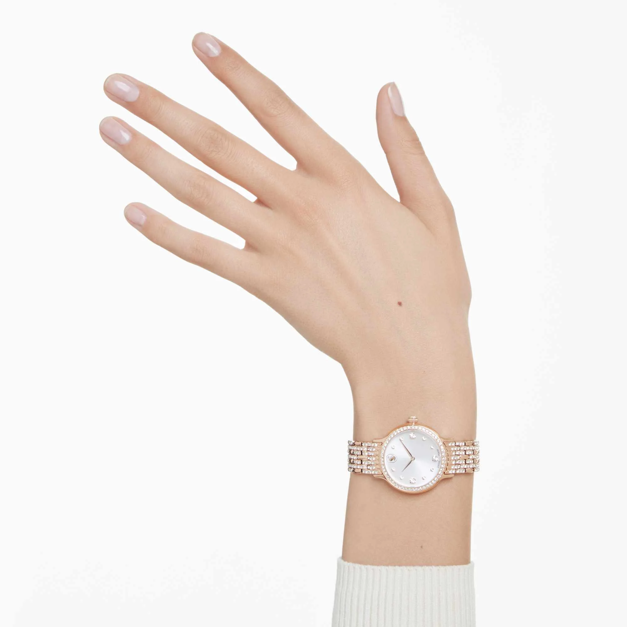 Imber watch Swiss Made, Metal bracelet, Rose gold tone, Rose gold-tone finish - Image 8