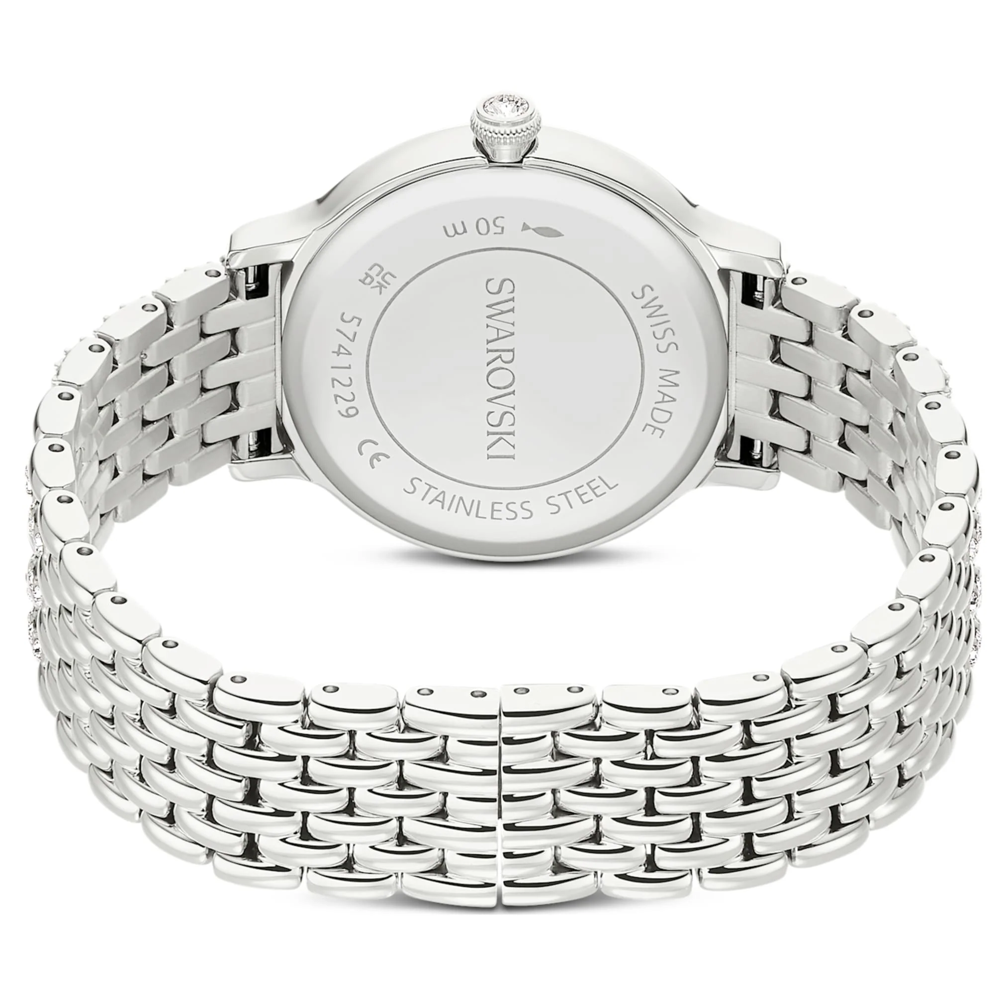 Imber watch Swiss Made, Metal bracelet, Silver tone, Stainless steel - Image 3