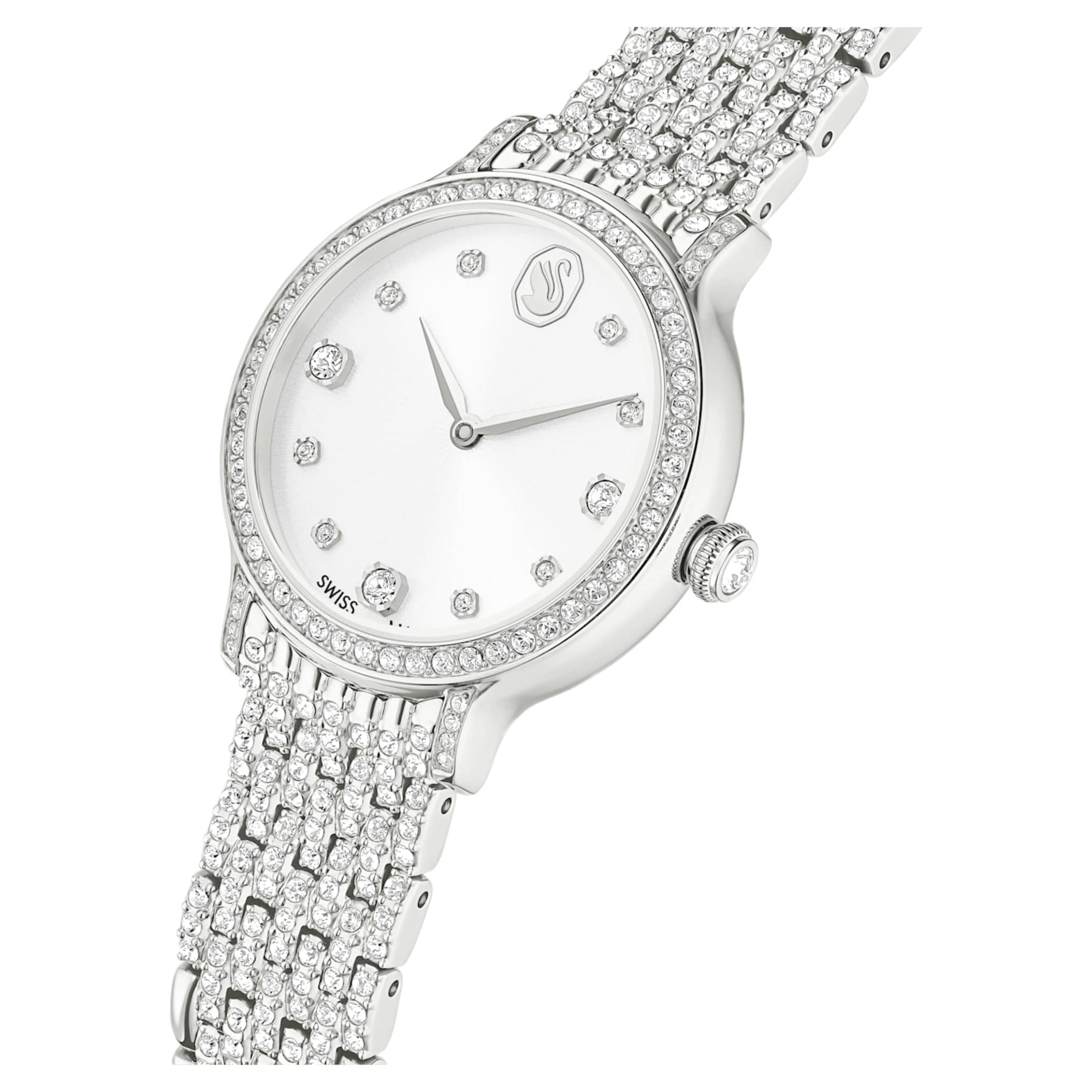 Imber watch Swiss Made, Metal bracelet, Silver tone, Stainless steel - Image 4