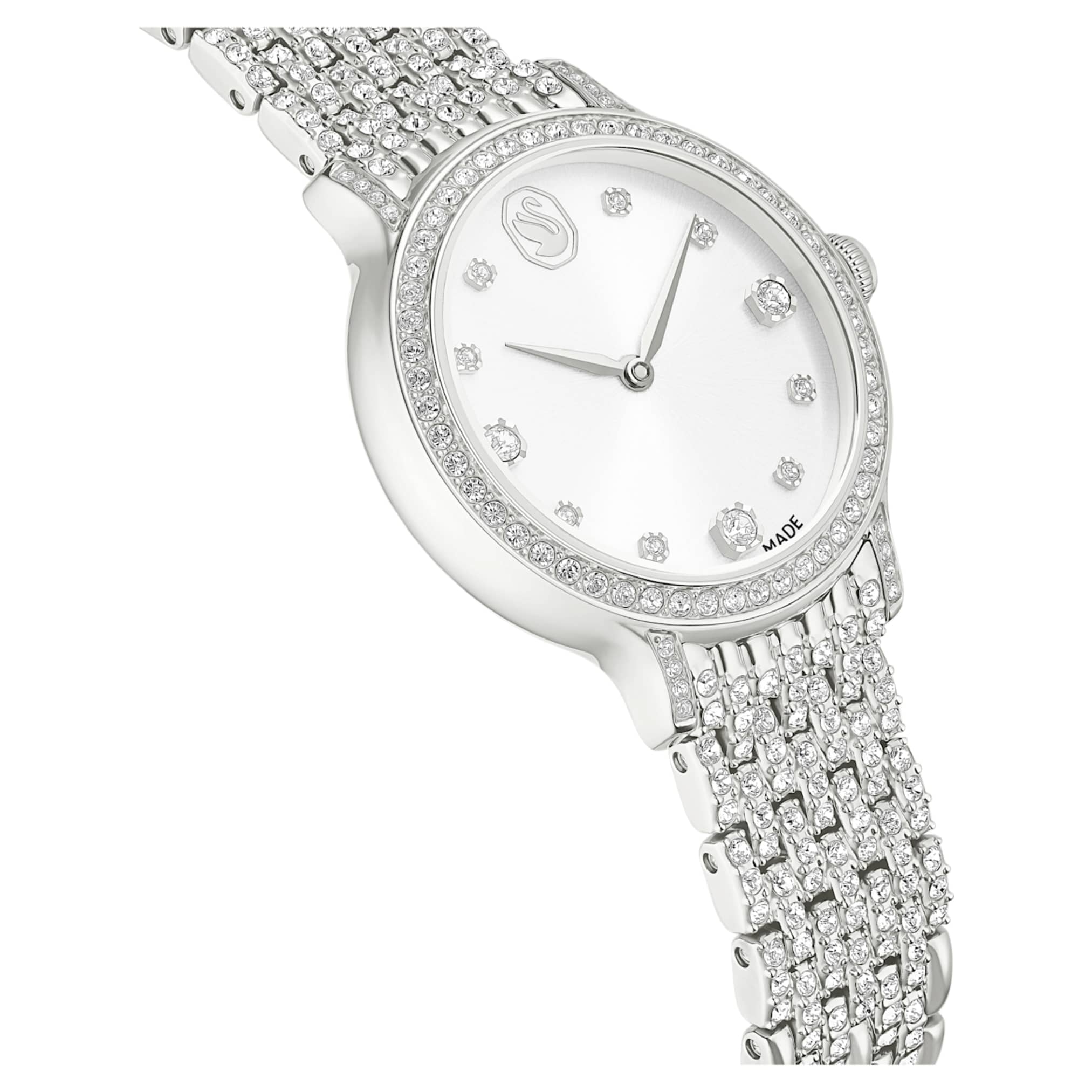 Imber watch Swiss Made, Metal bracelet, Silver tone, Stainless steel - Image 6
