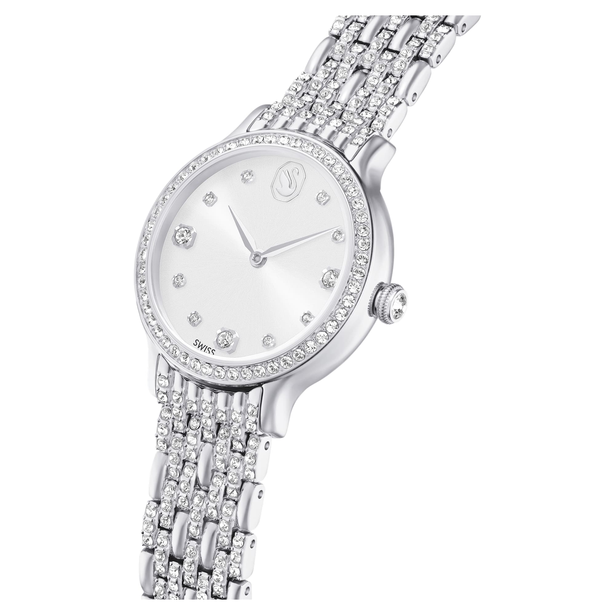 Imber watch Swiss Made, Metal bracelet, Silver tone, Stainless Steel - Image 4