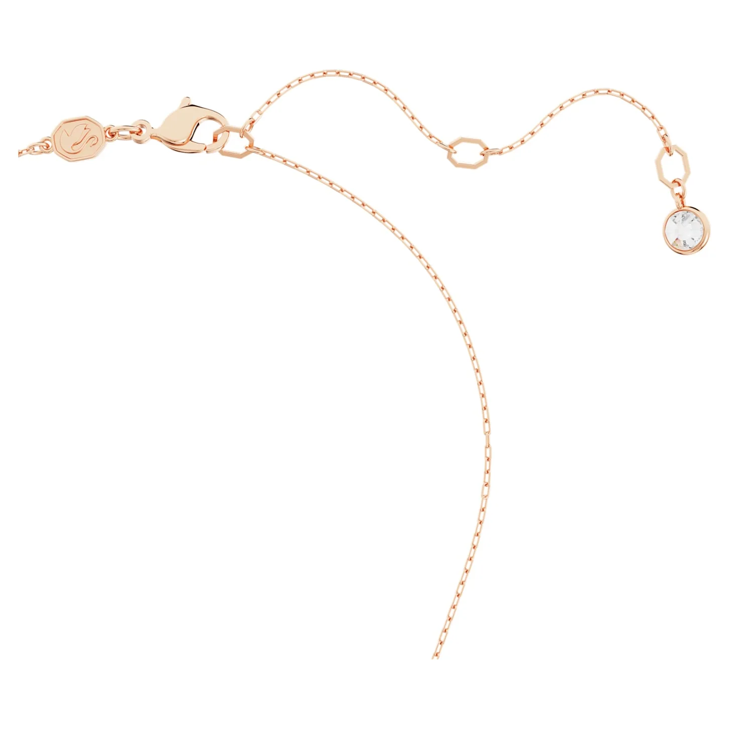 Luna pendant Moon, Multicolored, Rose gold-tone plated - Image 3