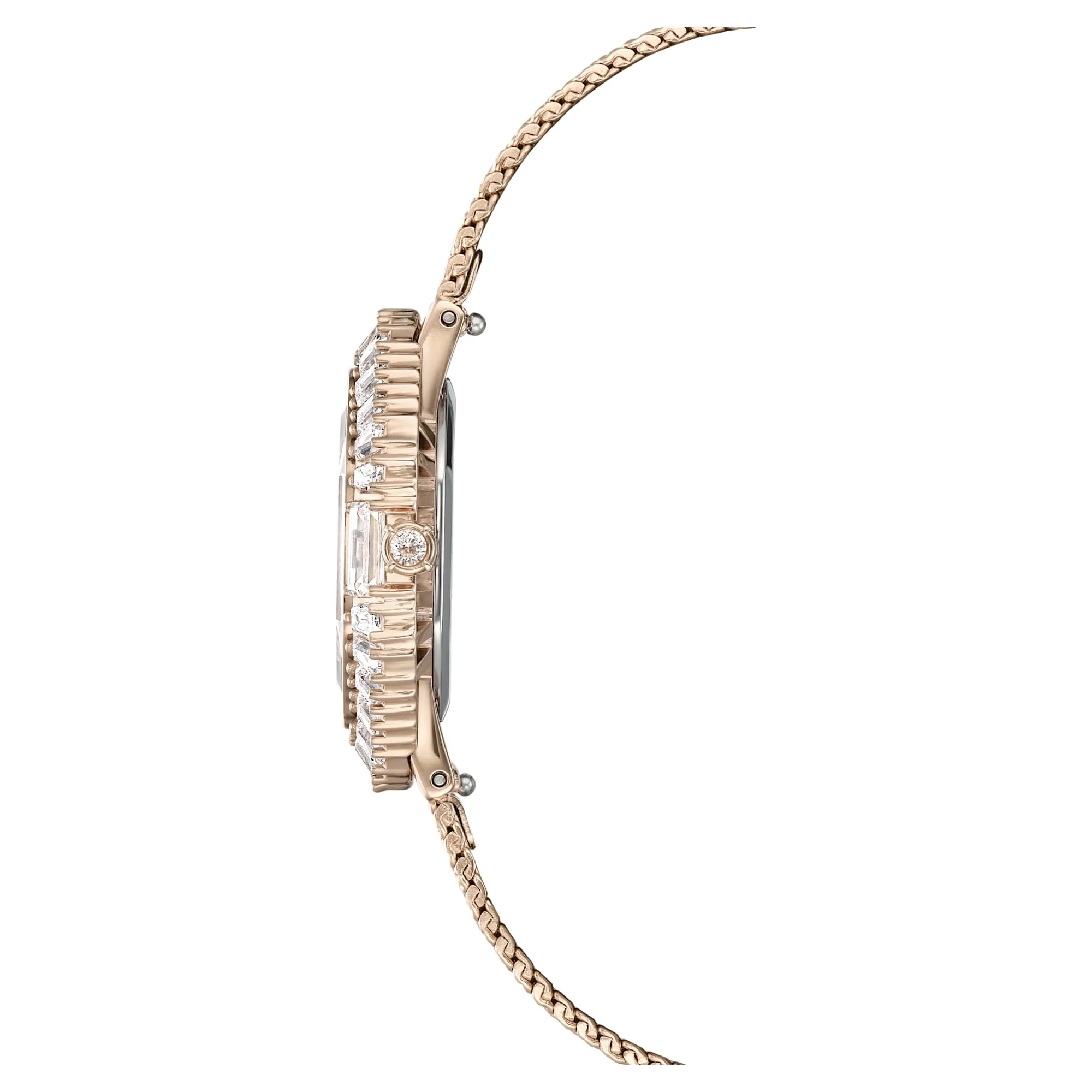 Matrix Octagon watch Metal bracelet, Gold tone, Champagne gold-tone finish - Image 6
