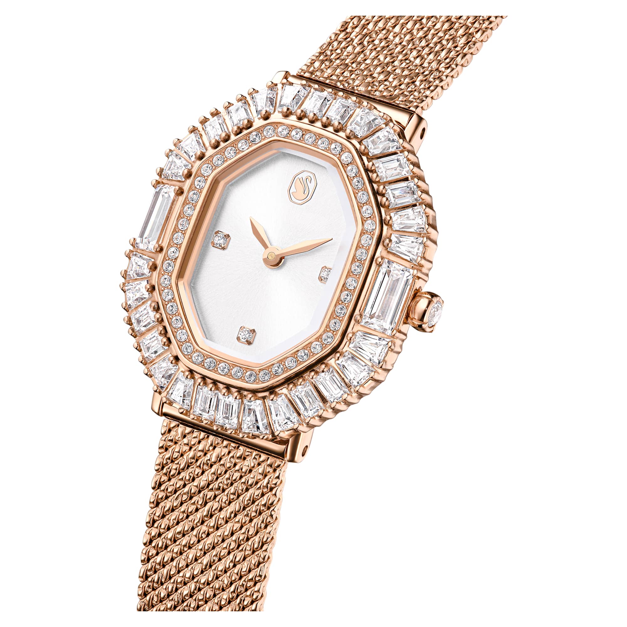 Matrix Octagon watch Metal bracelet, Rose gold tone, Rose gold-tone finish - Image 4
