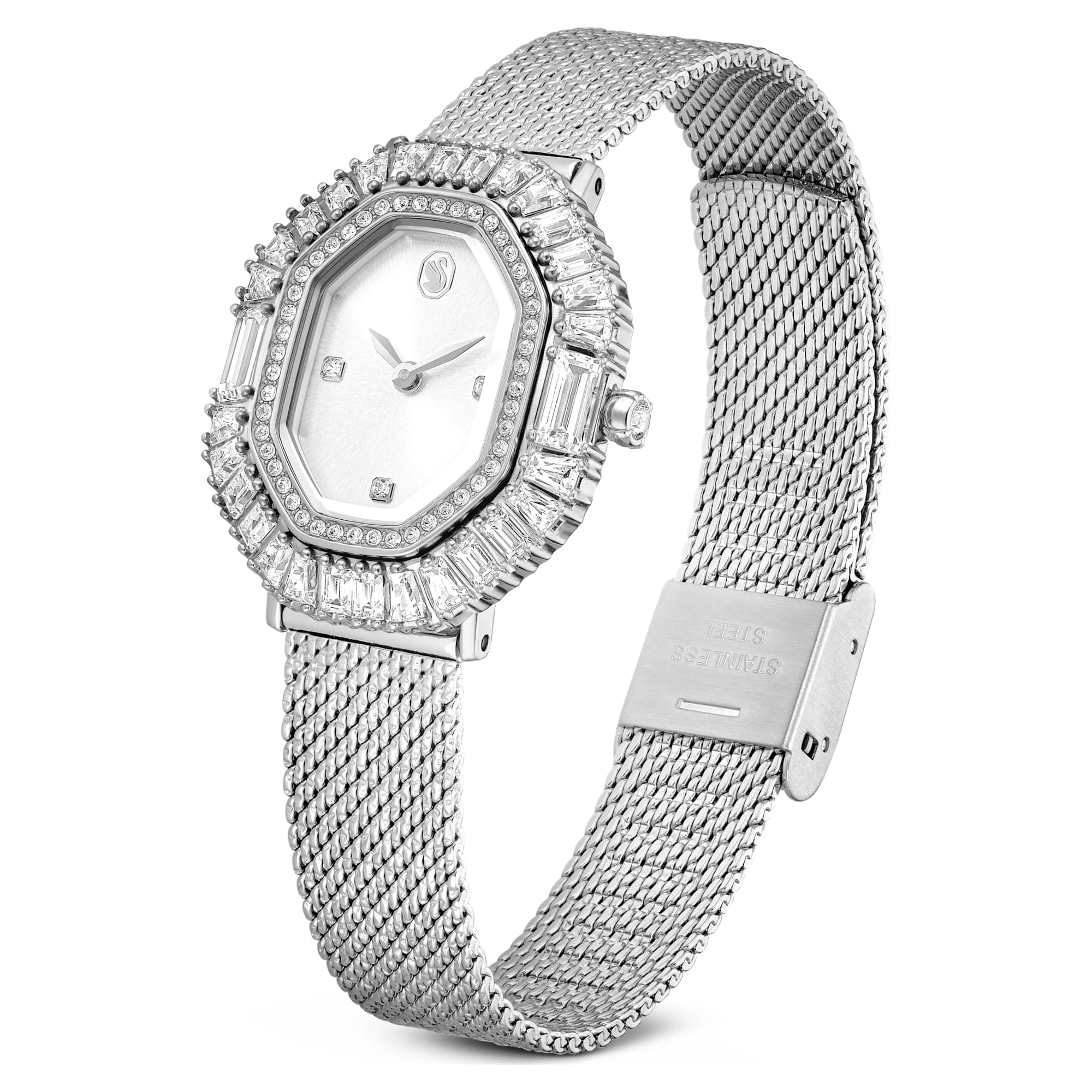 Matrix Octagon watch Metal bracelet, Silver tone, Stainless steel - Image 2