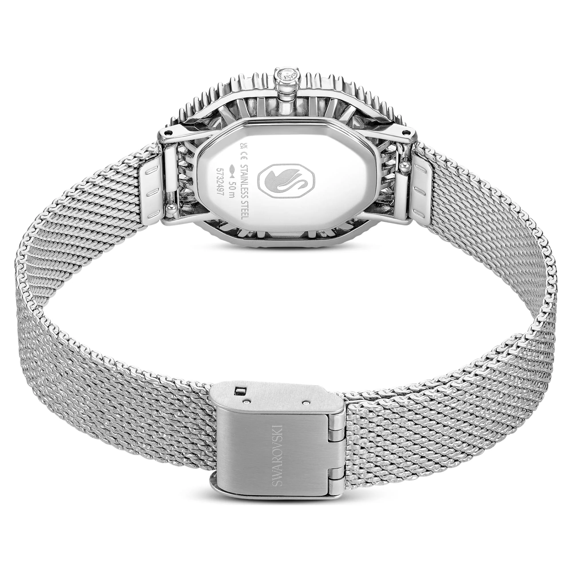 Matrix Octagon watch Metal bracelet, Silver tone, Stainless steel - Image 3