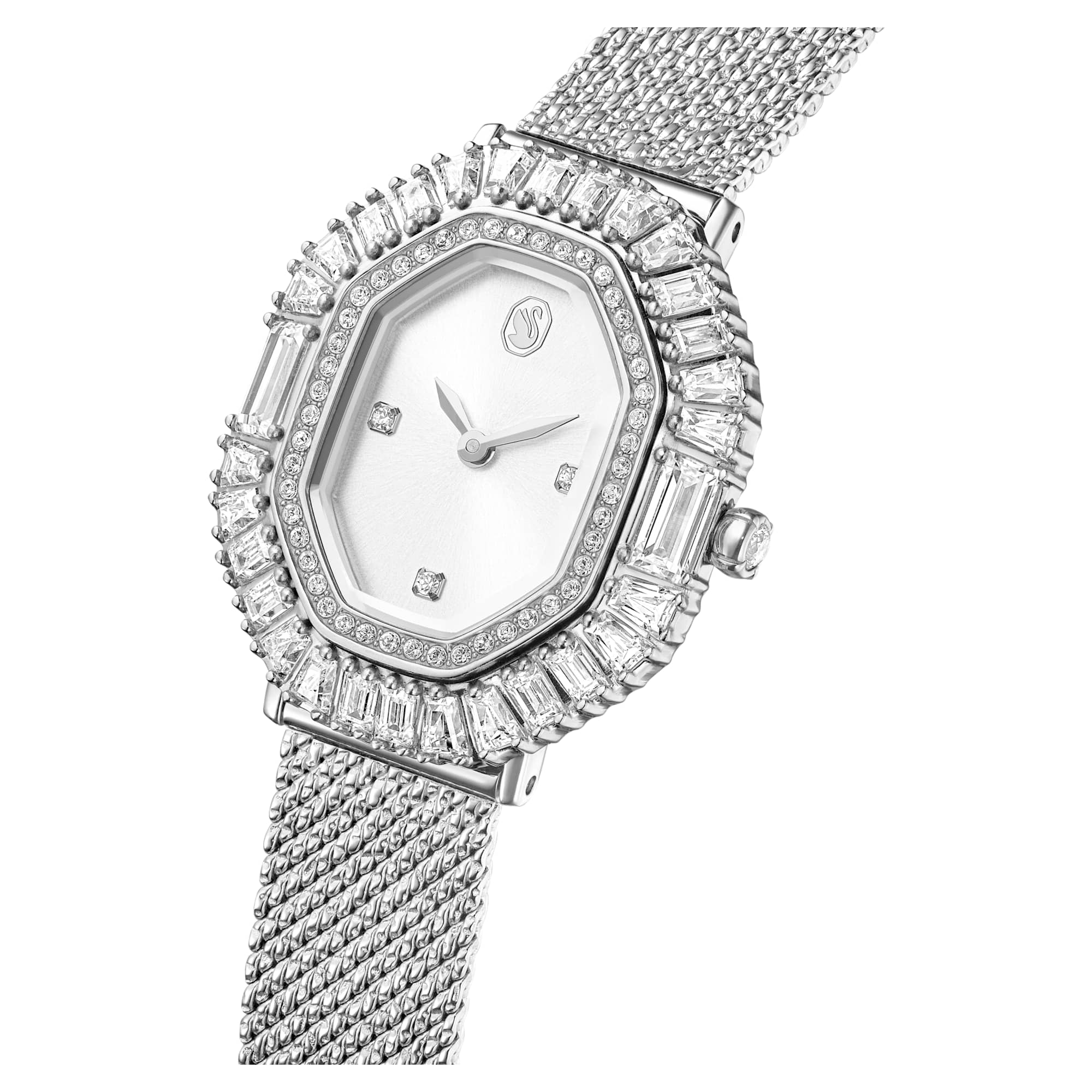 Matrix Octagon watch Metal bracelet, Silver tone, Stainless steel - Image 4