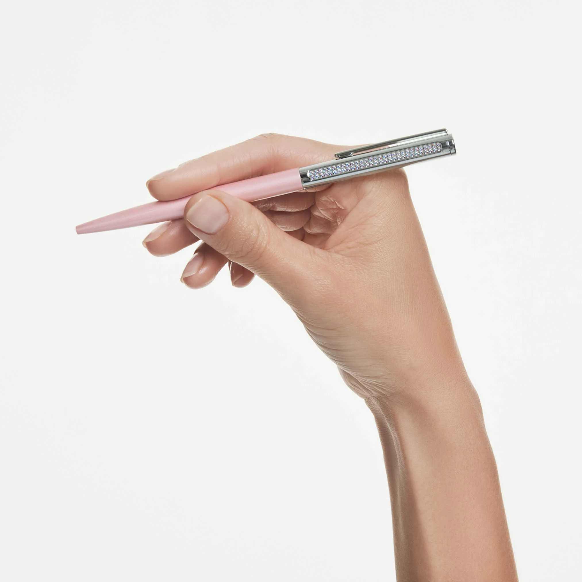 Matrix Tennis ballpoint pen Pink lacquered, chrome plated - Image 5