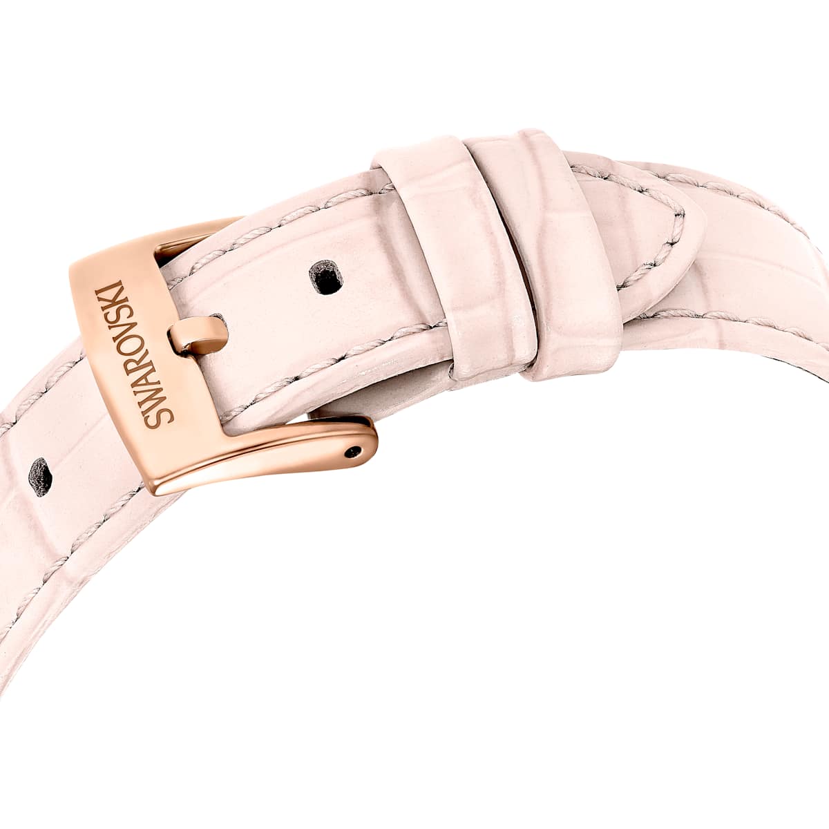Matrix Tennis Chrono watch, Swiss Made, Leather strap, Pink, Rose gold-tone finish - Image 7