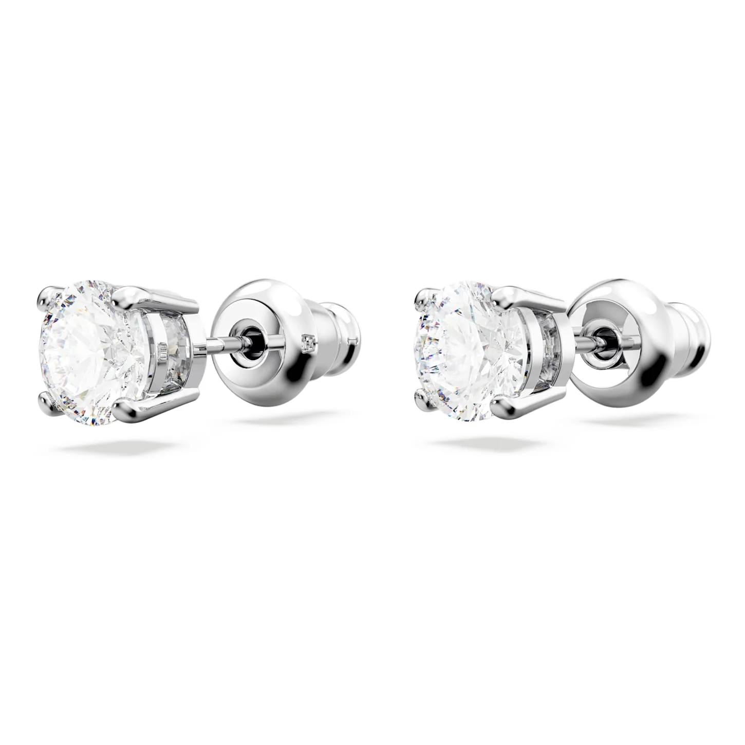 Matrix Tennis set Round cut, White, Rhodium plated - Image 6