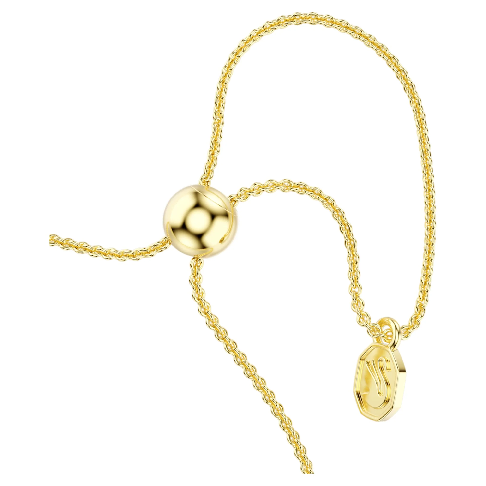 Mesmera bracelet Mixed cuts, White, 18K gold finish - Image 3
