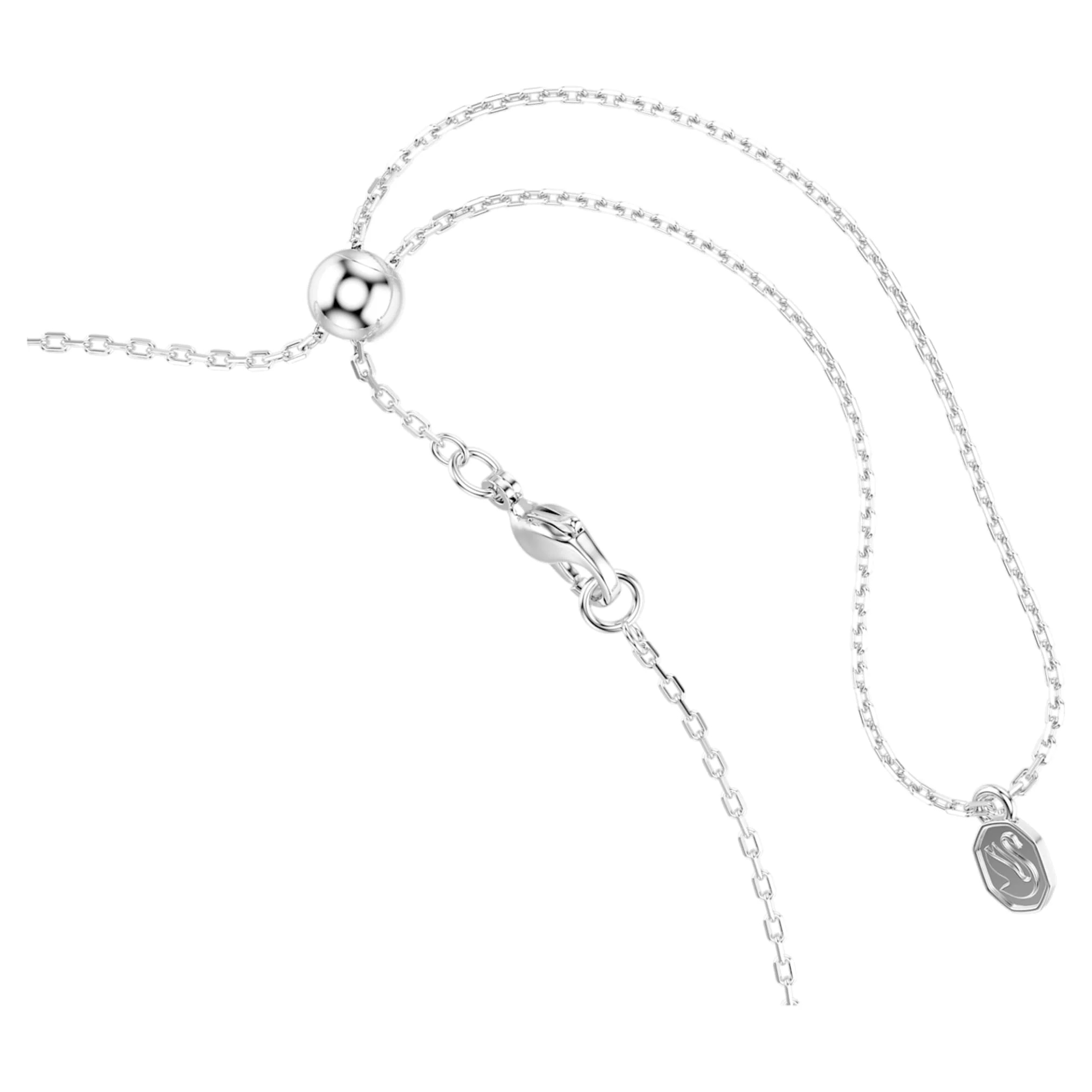 Mesmera choker Marquise cut, White, Rhodium plated - Image 3