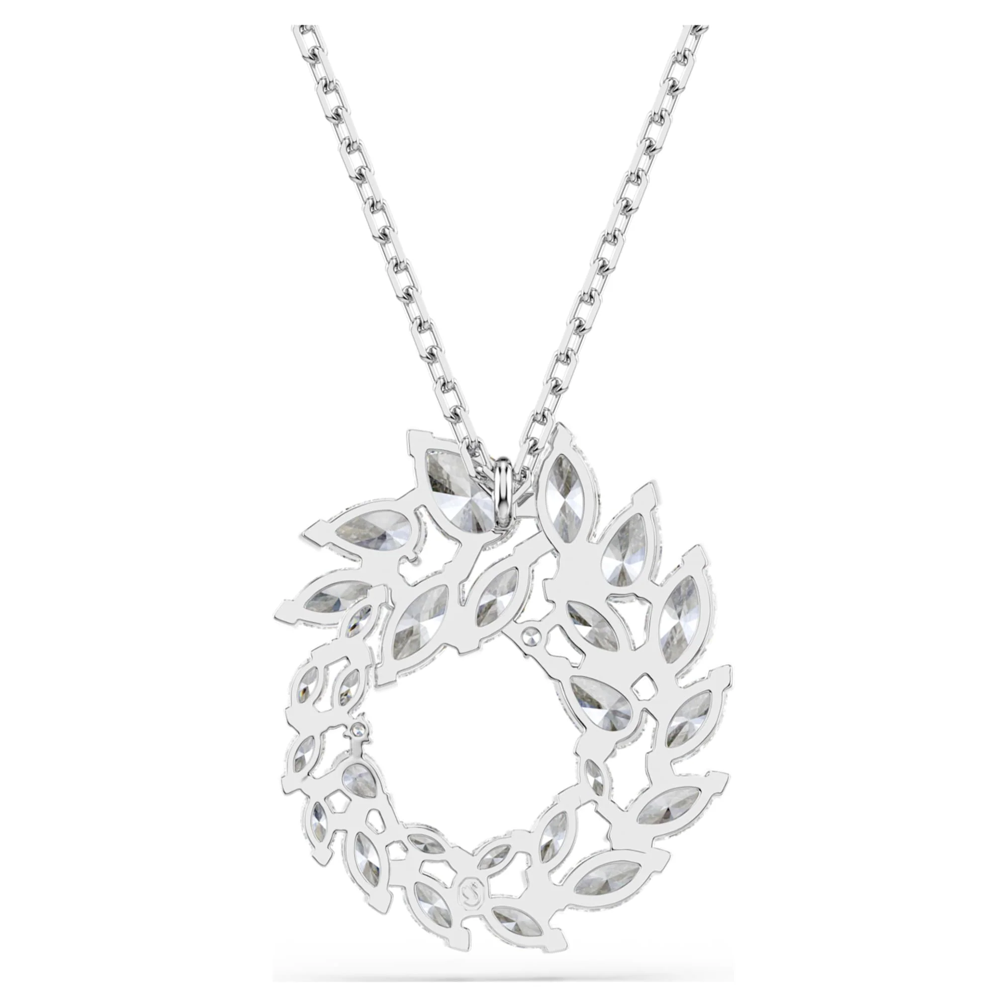 Mesmera pendant Marquise cut, White, Rhodium plated - Image 5