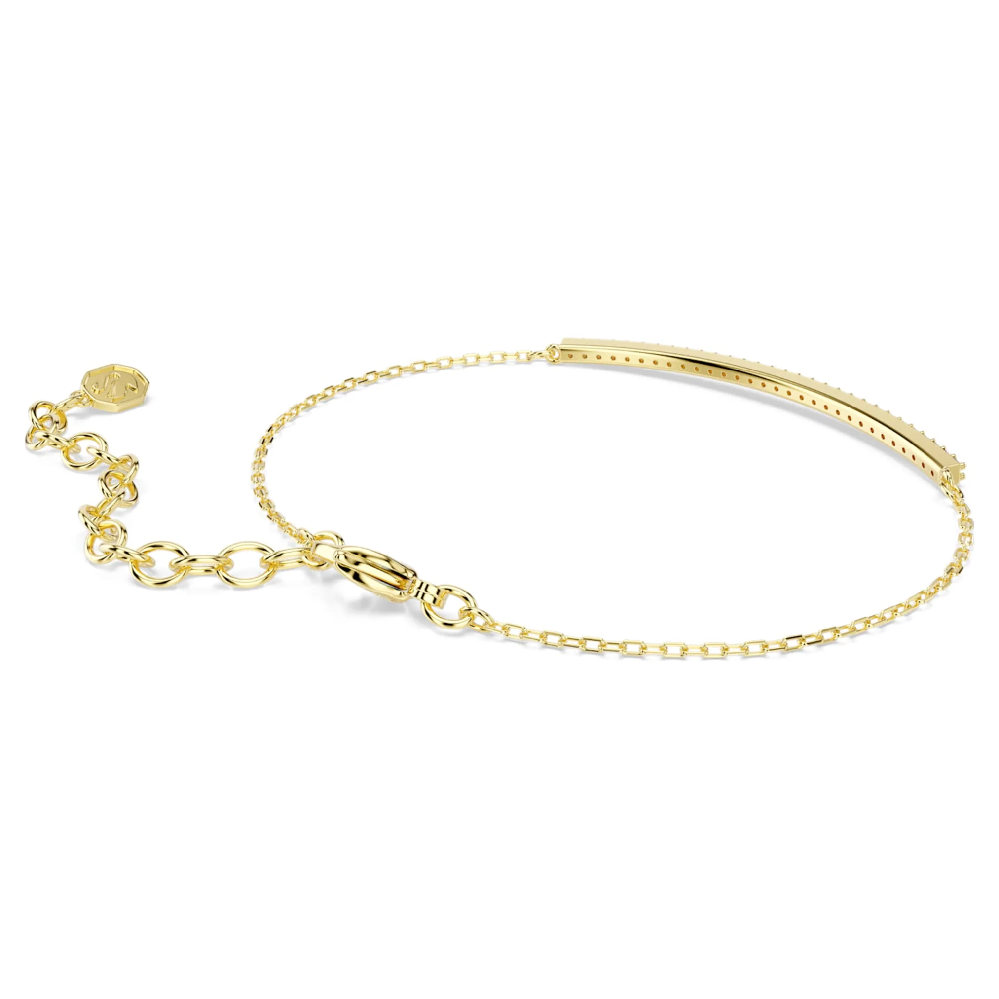 Only bracelet Round cut, Purple, 18K gold finish - Image 4