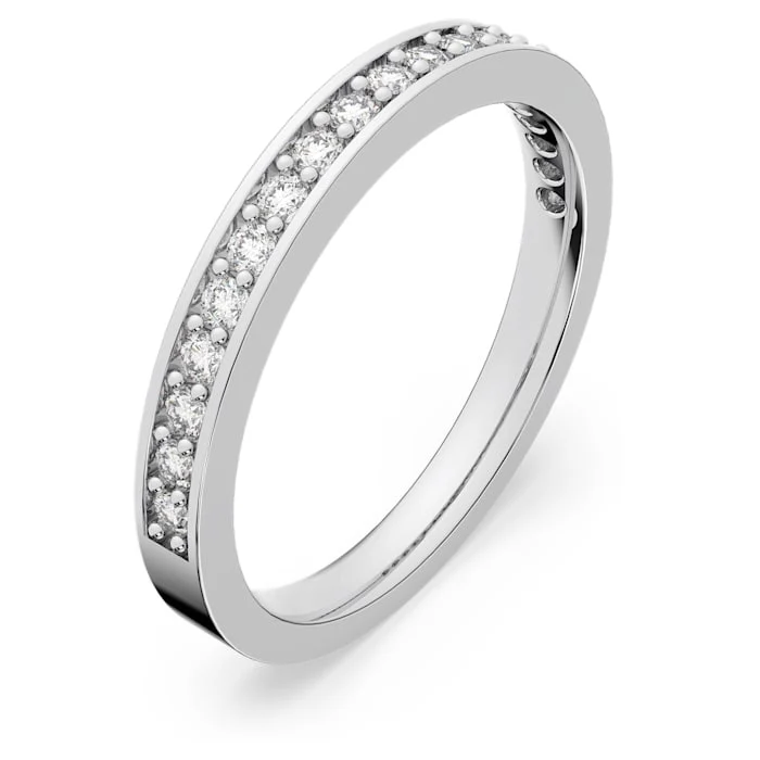Rare ring White, Rhodium plated - Image 2