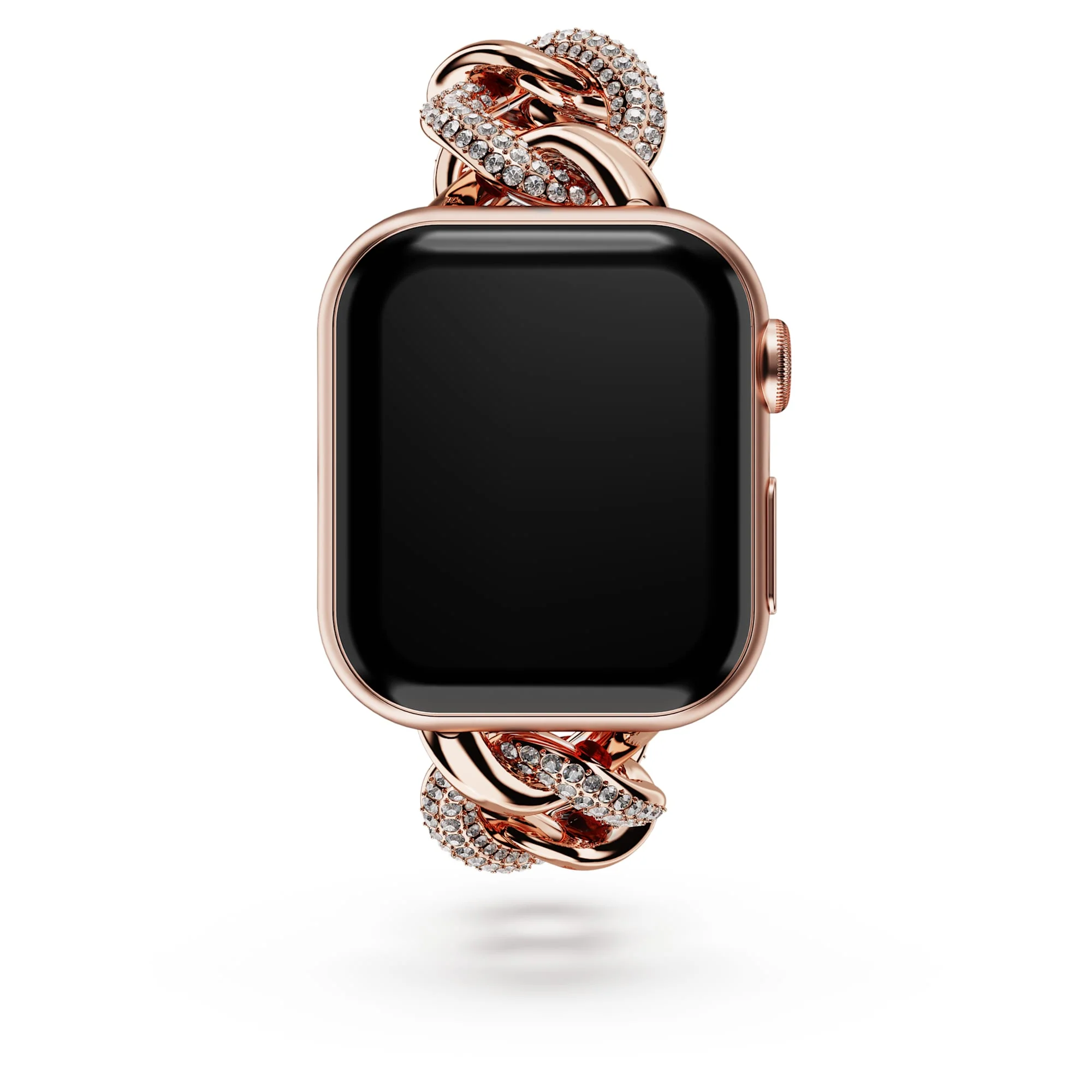 Sparkling chain strap For Apple Watch® 40mm & 41mm, Rose gold tone, Rose gold-tone finish - Image 3