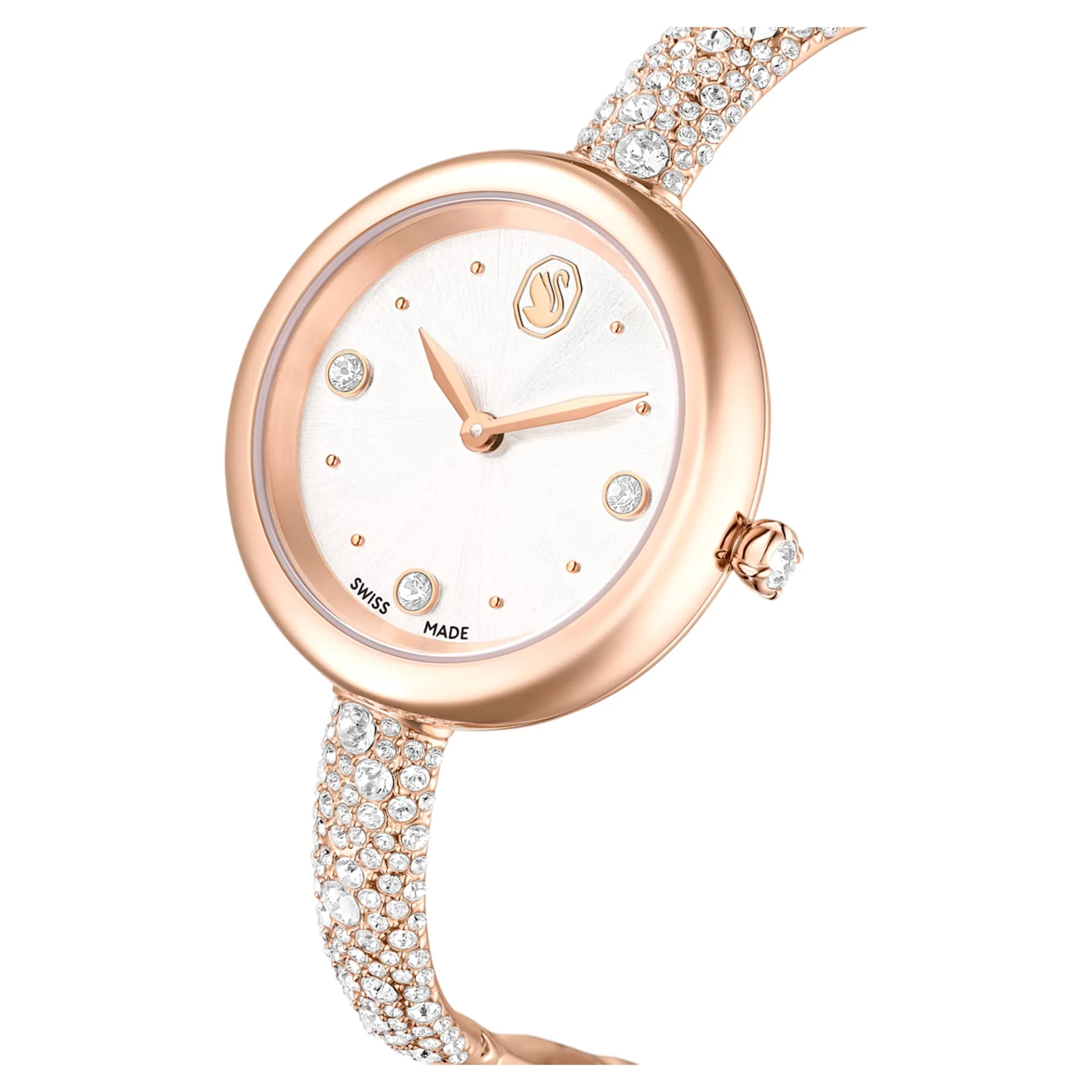 Sublima bangle watch Swiss Made, Metal bracelet, Rose gold tone, Rose gold-tone finish - Image 4