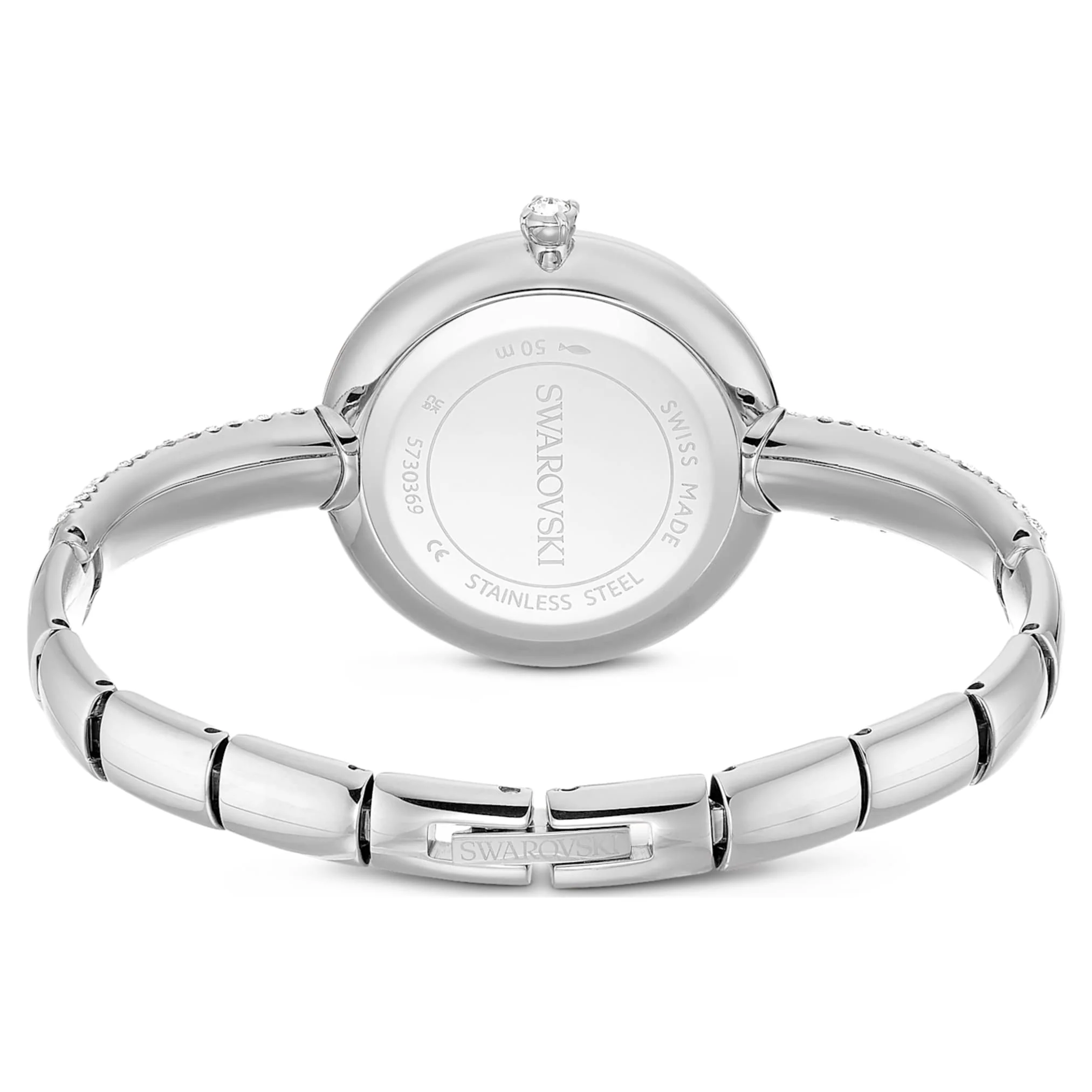Sublima bangle watch Swiss Made, Metal bracelet, Silver tone, Stainless steel - Image 3